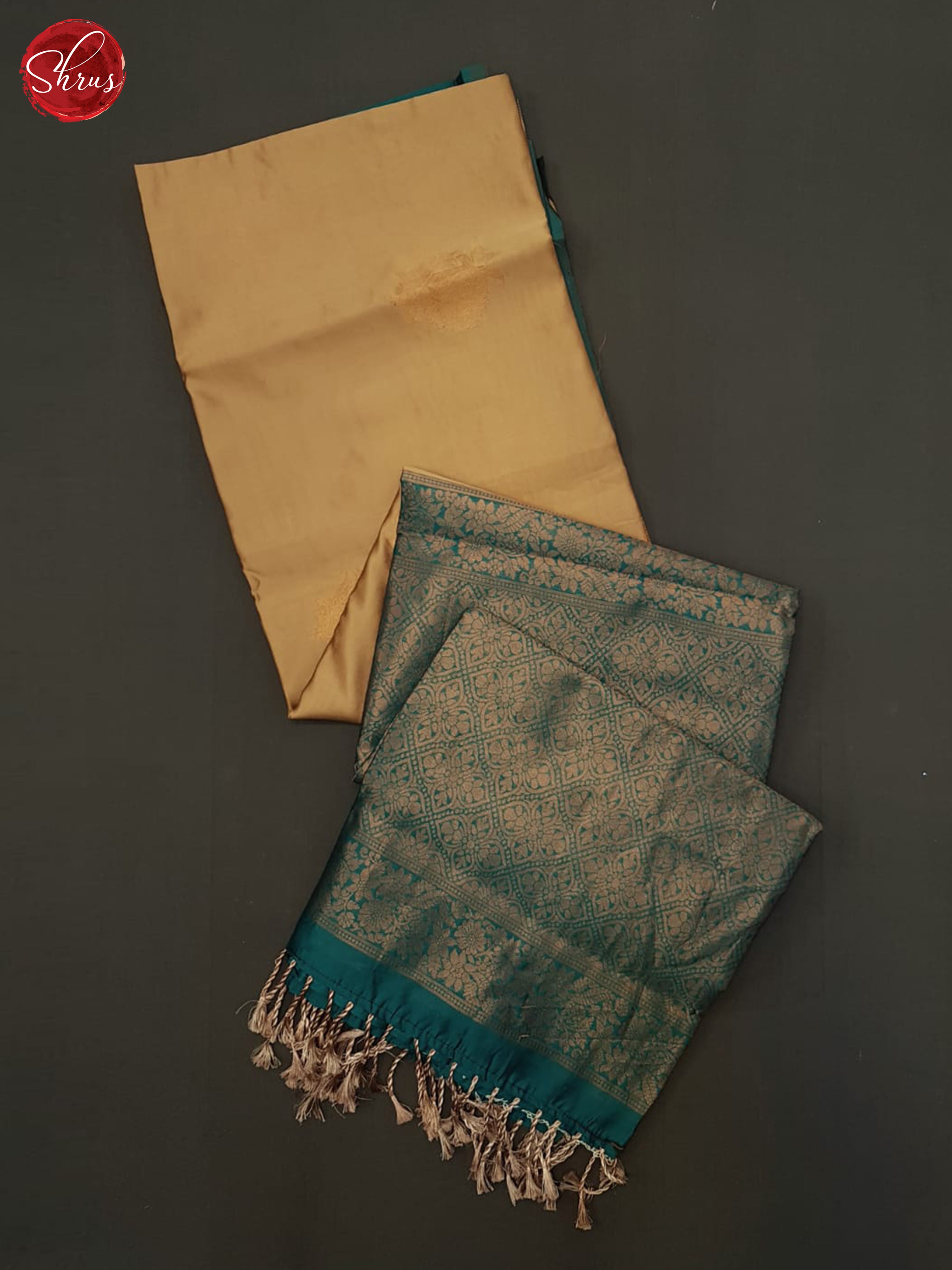 Brown & Green- Semi Softsilk Saree - Shop on ShrusEternity.com