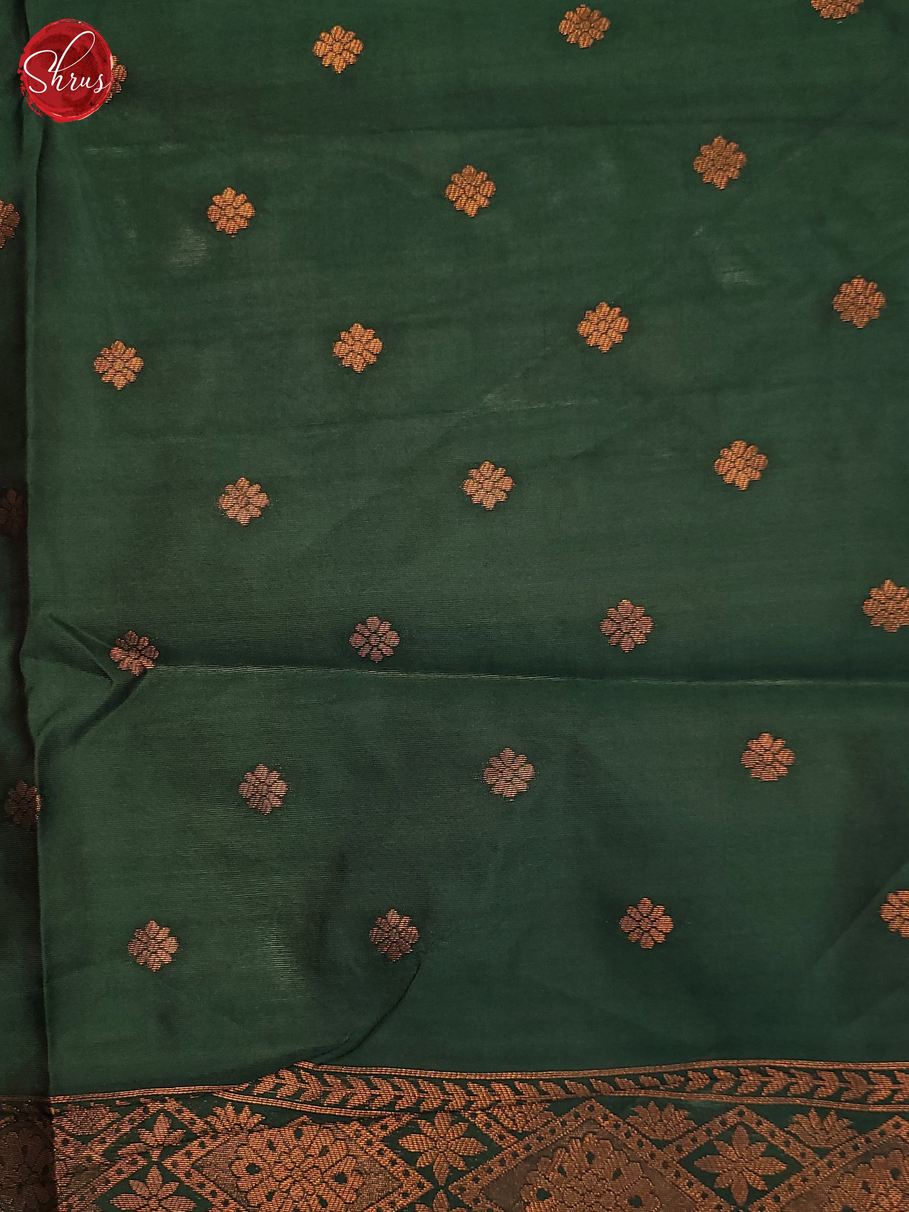 MadhulirGreen & Green  - Semi Softsilk Saree - Shop on ShrusEternity.com