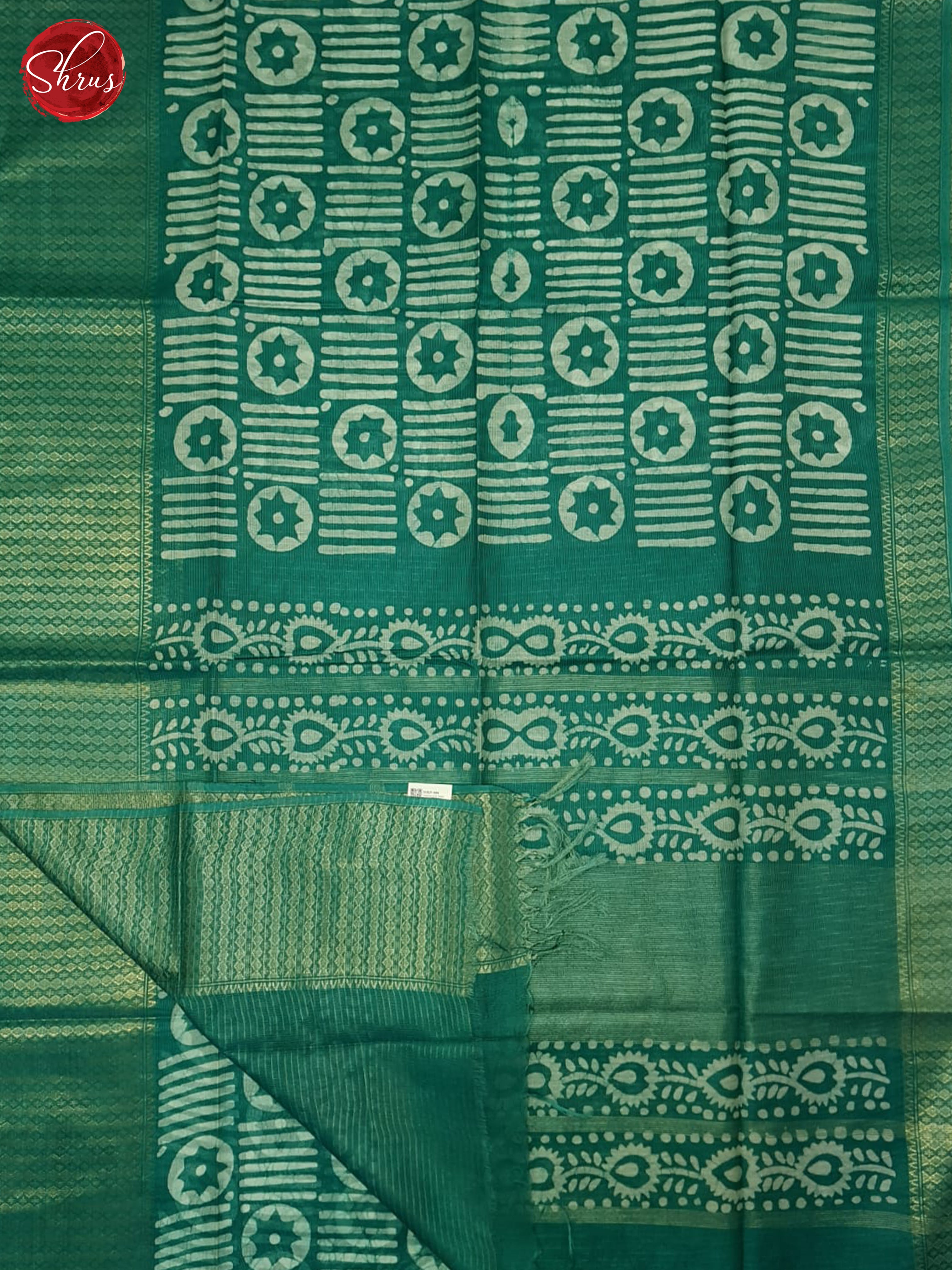 Green(single tone)- Bhatik Saree - Shop on ShrusEternity.com