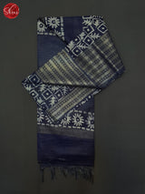Blue(single tone) - Bhatik Saree - Shop on ShrusEternity.com