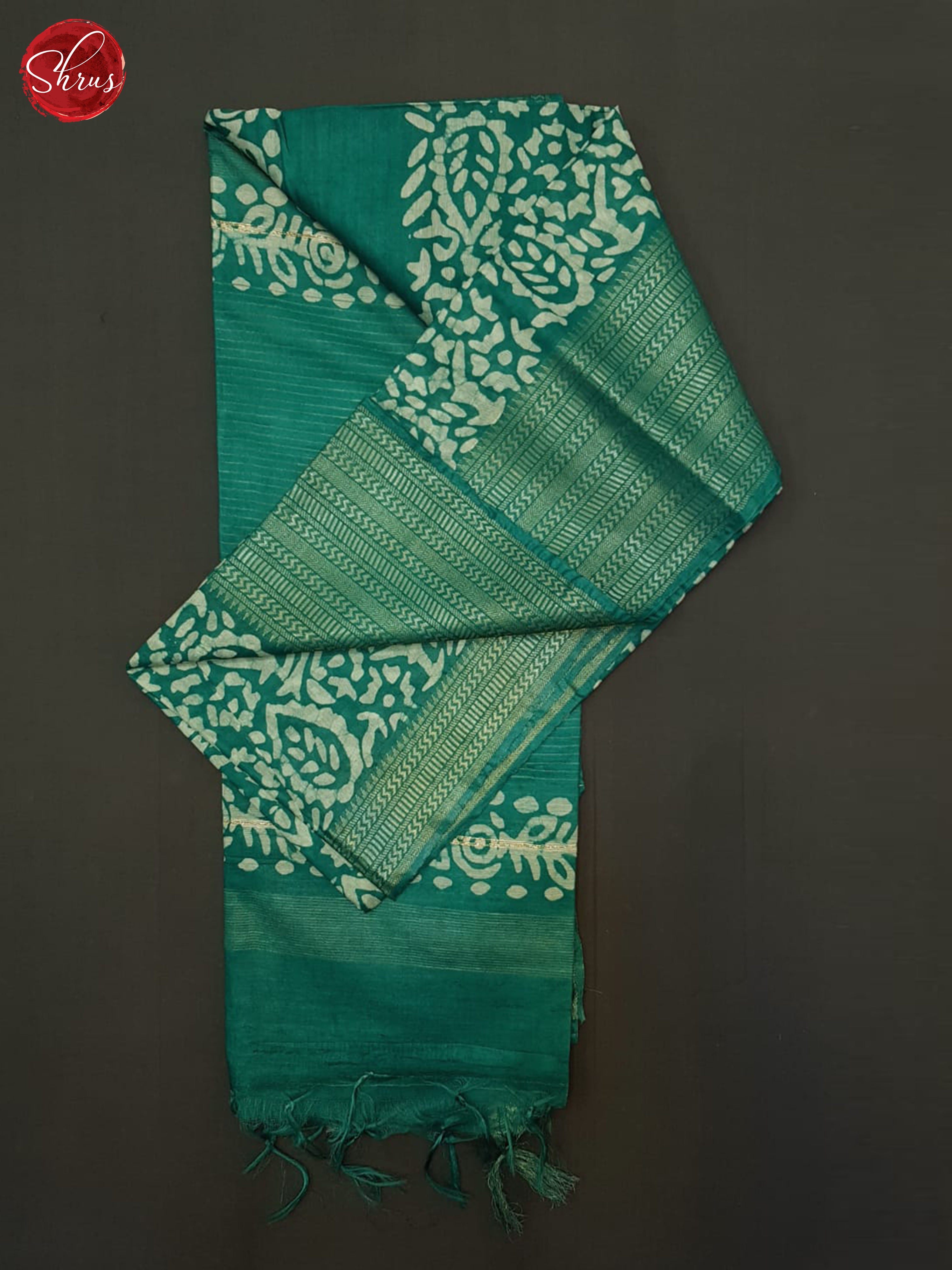 Green(single tone) - Bhatik Saree - Shop on ShrusEternity.com