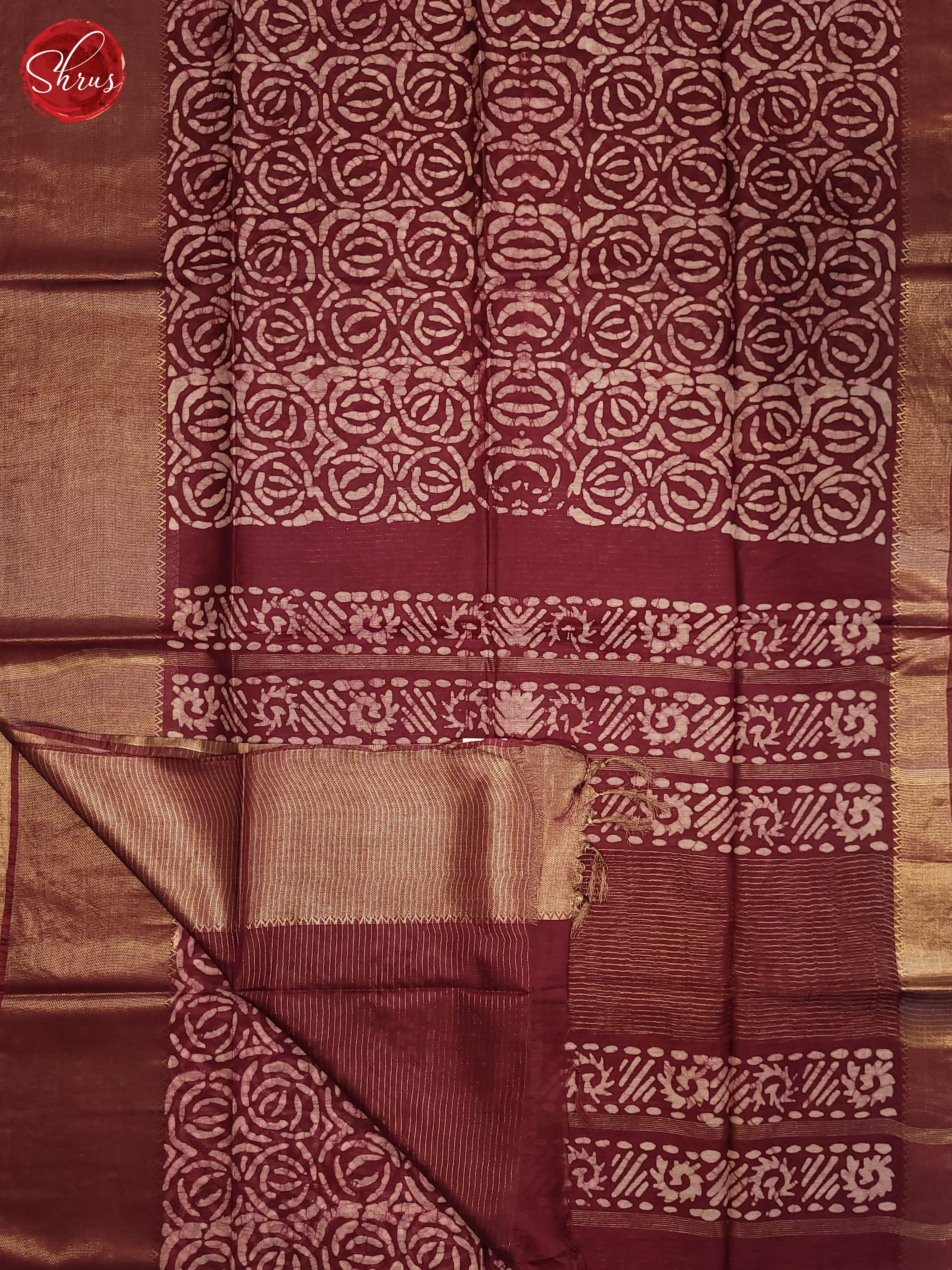 Majenta Pink(Single Tone) - Bhatik Saree - Shop on ShrusEternity.com