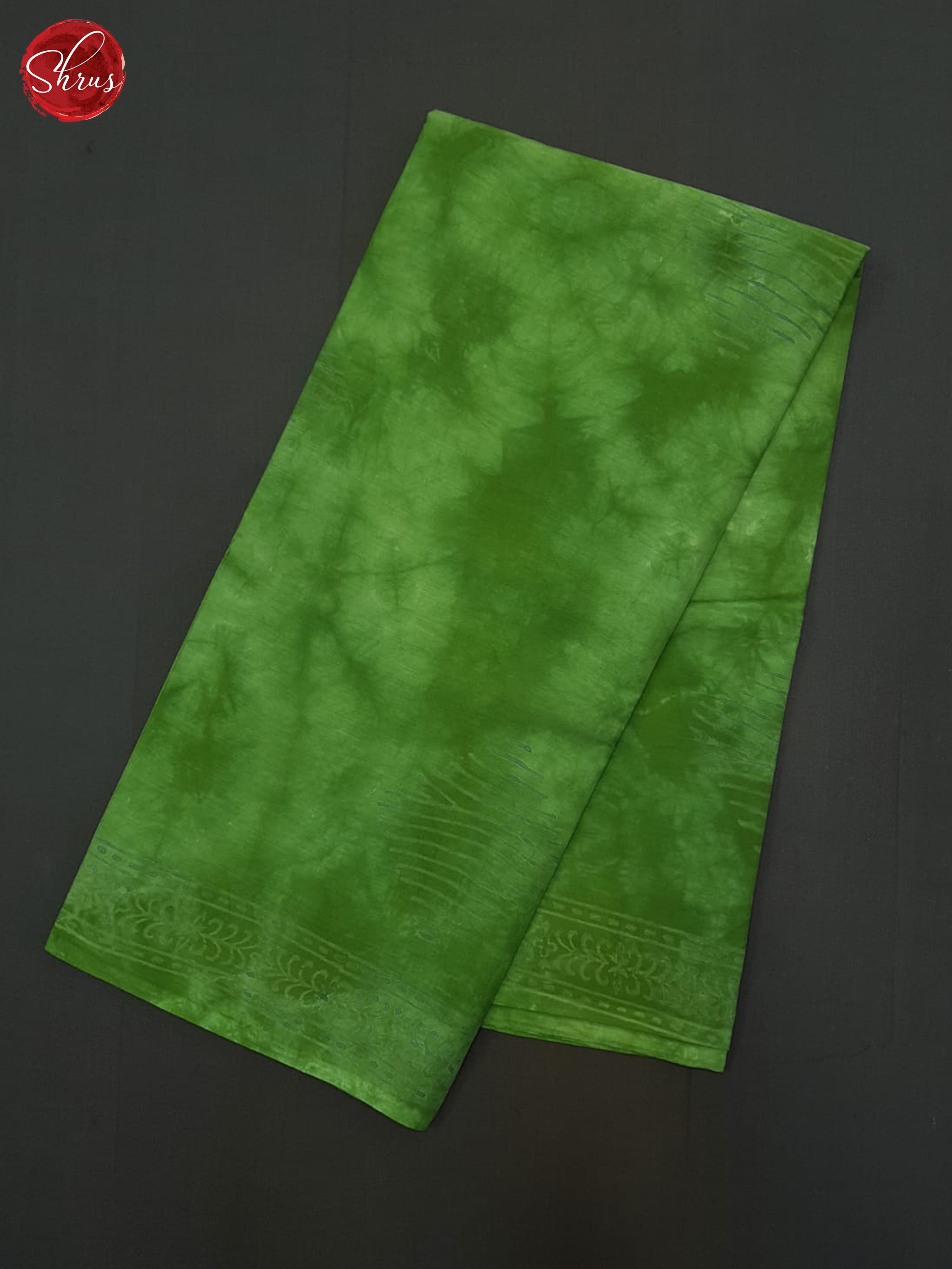 Green - Jaipur cotton Saree - Shop on ShrusEternity.com
