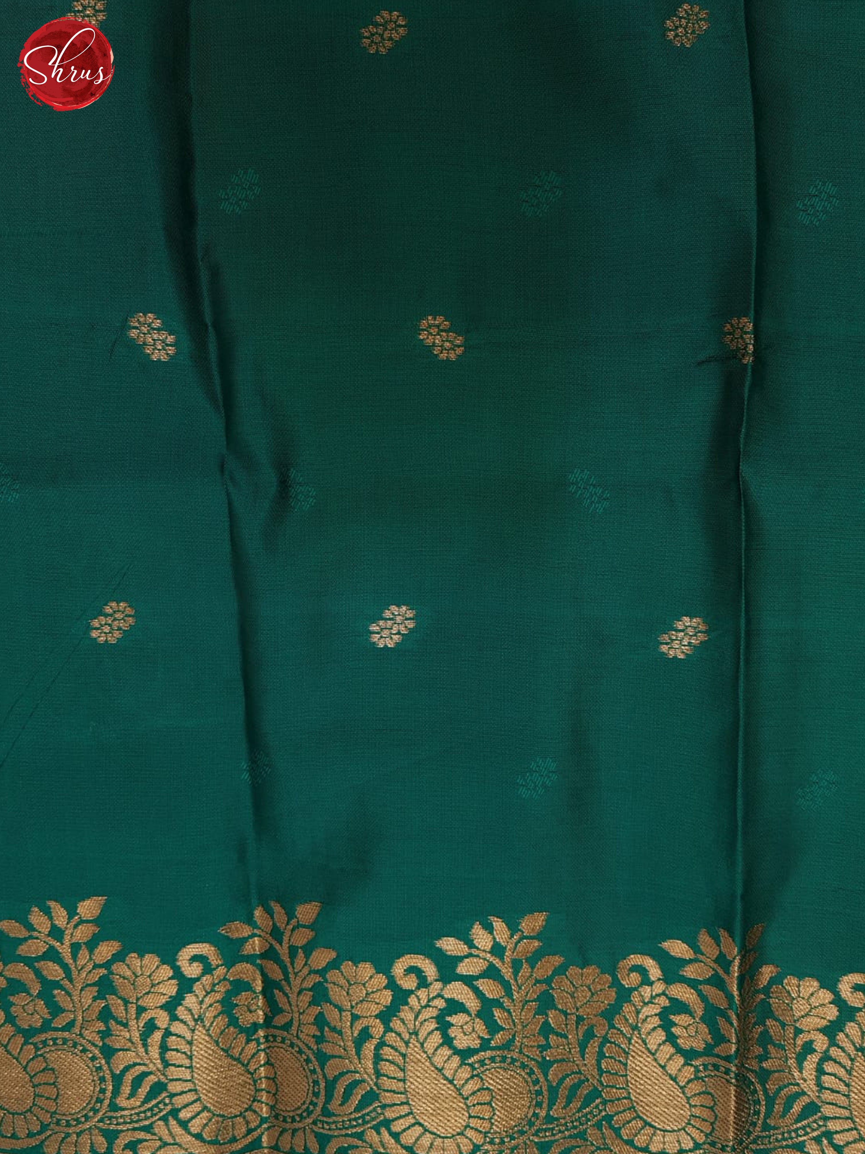 Blue & Green- Semi Softsilk Saree - Shop on ShrusEternity.com