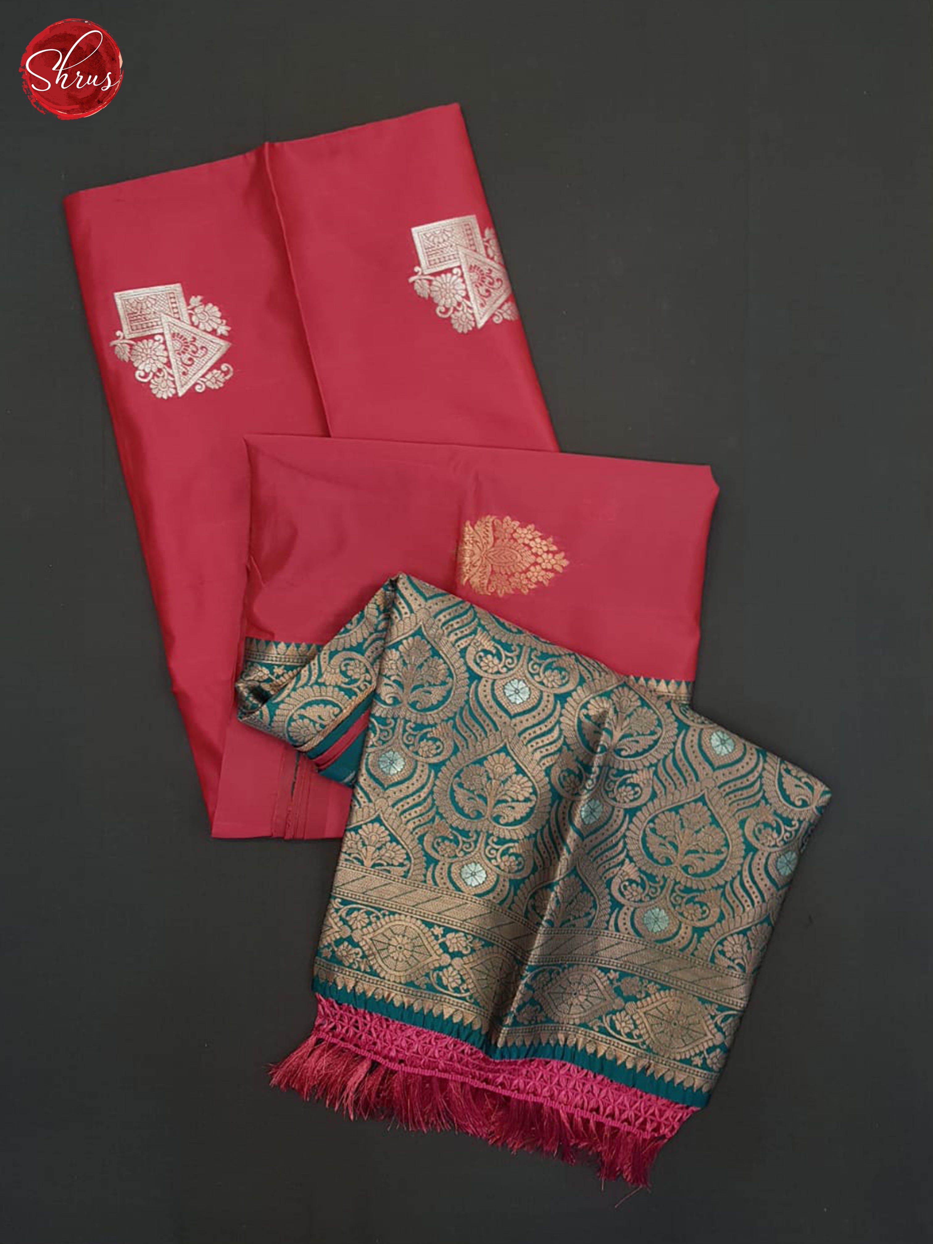 Pink And Green-Semi soft silk saree - Shop on ShrusEternity.com