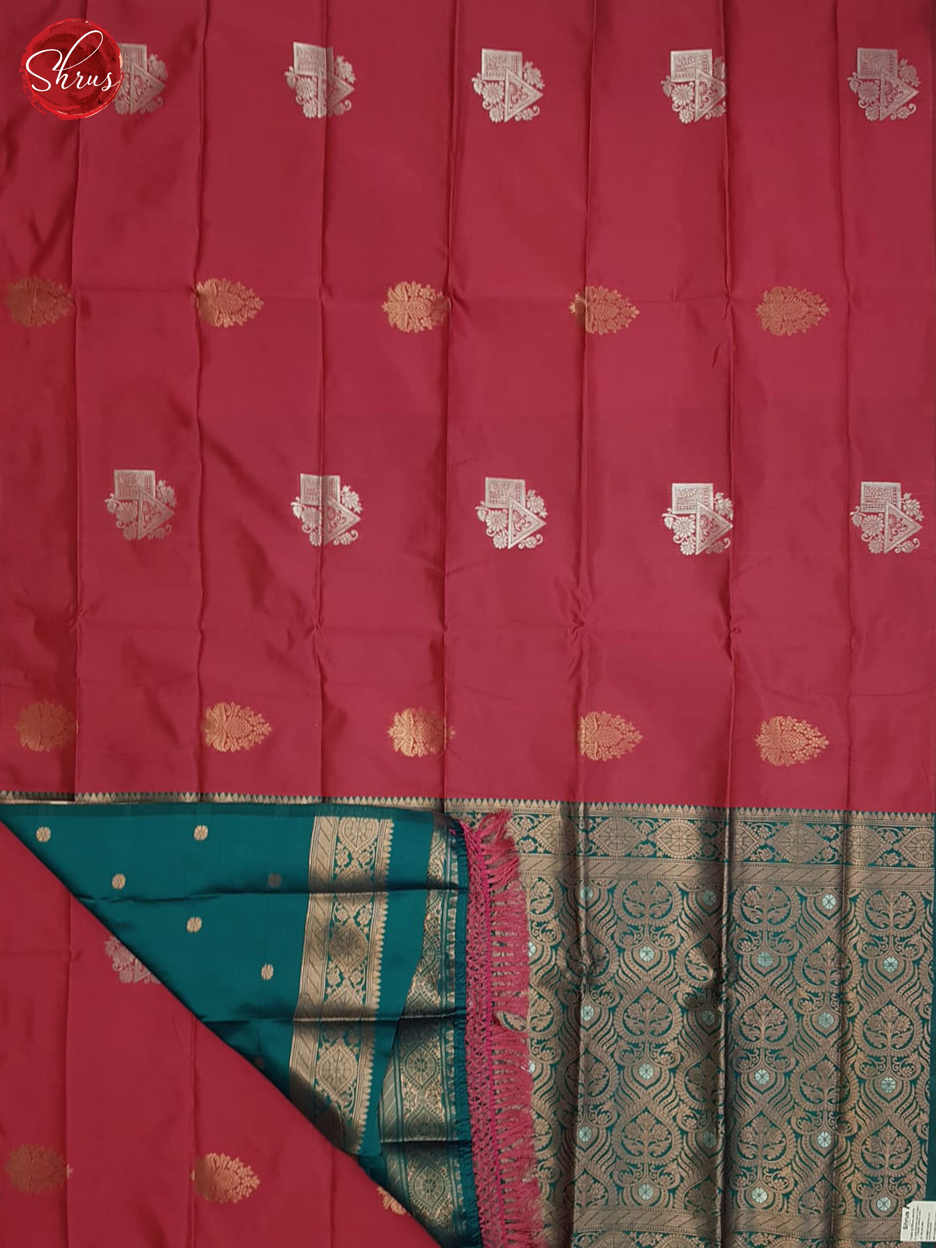 Pink And Green-Semi soft silk saree - Shop on ShrusEternity.com