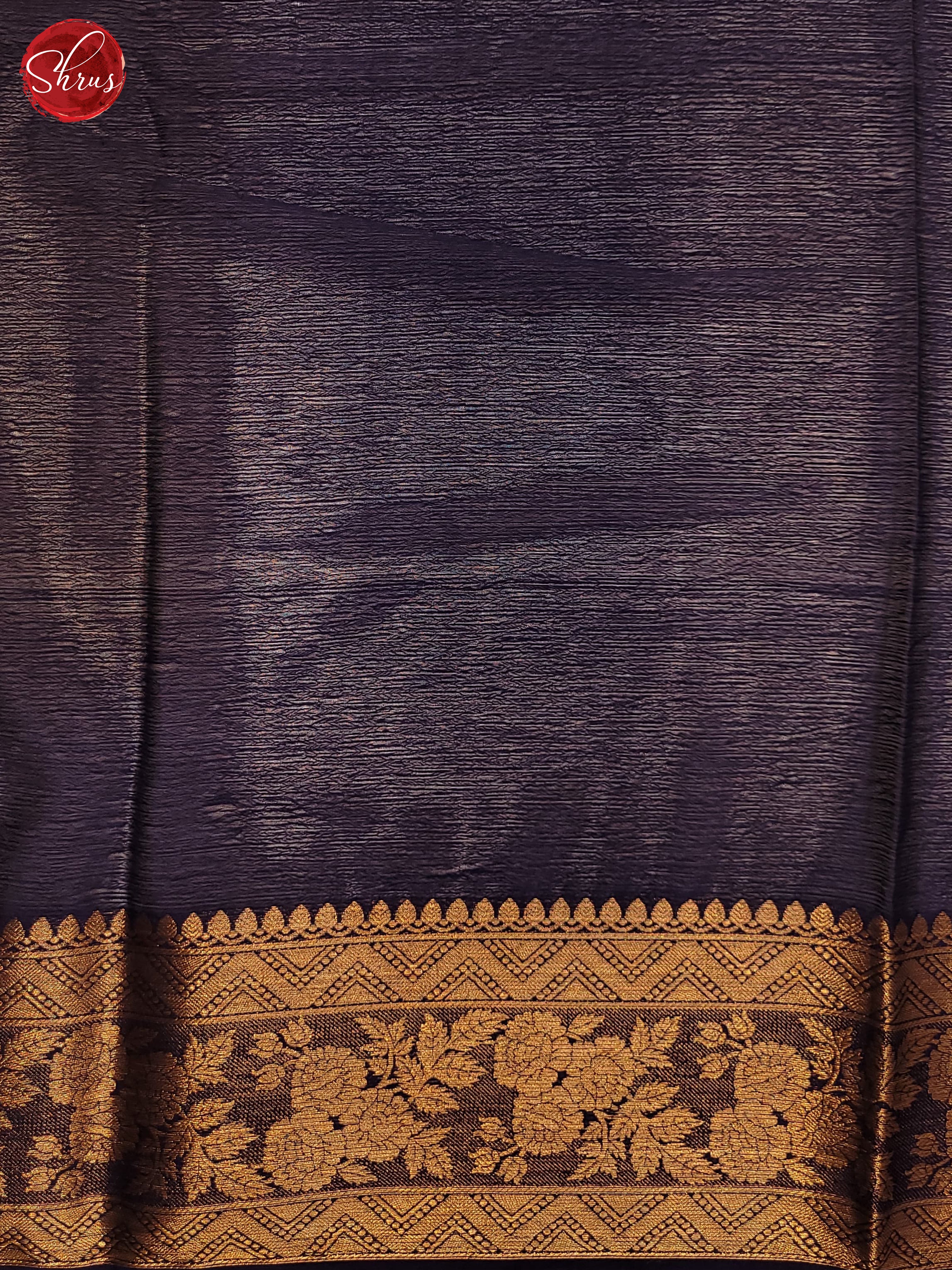 Mild Lavender & Violet- Semi Georgette Saree - Shop on ShrusEternity.com