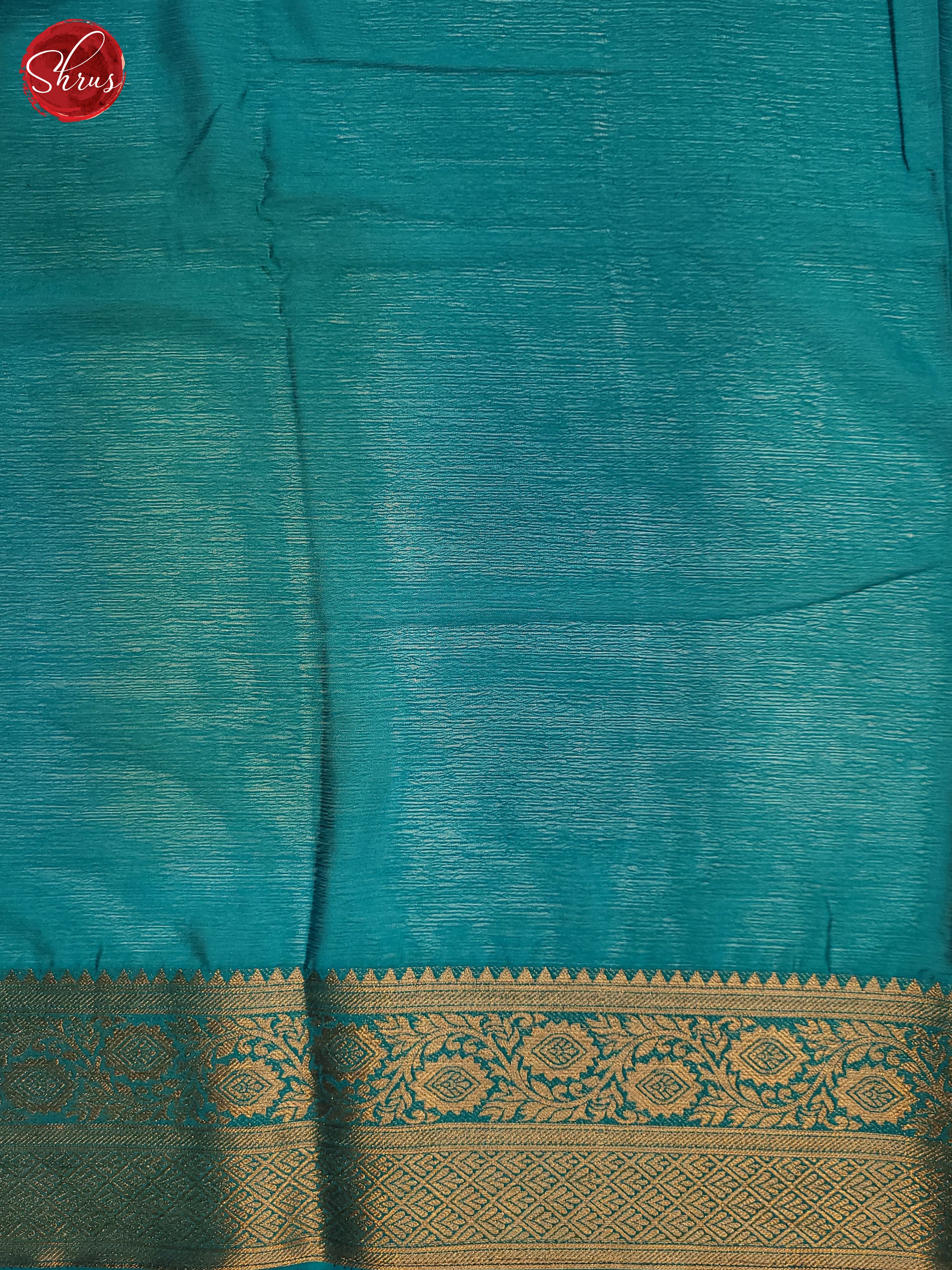 Light Blue & Blue - Semi Georgette Saree - Shop on ShrusEternity.com