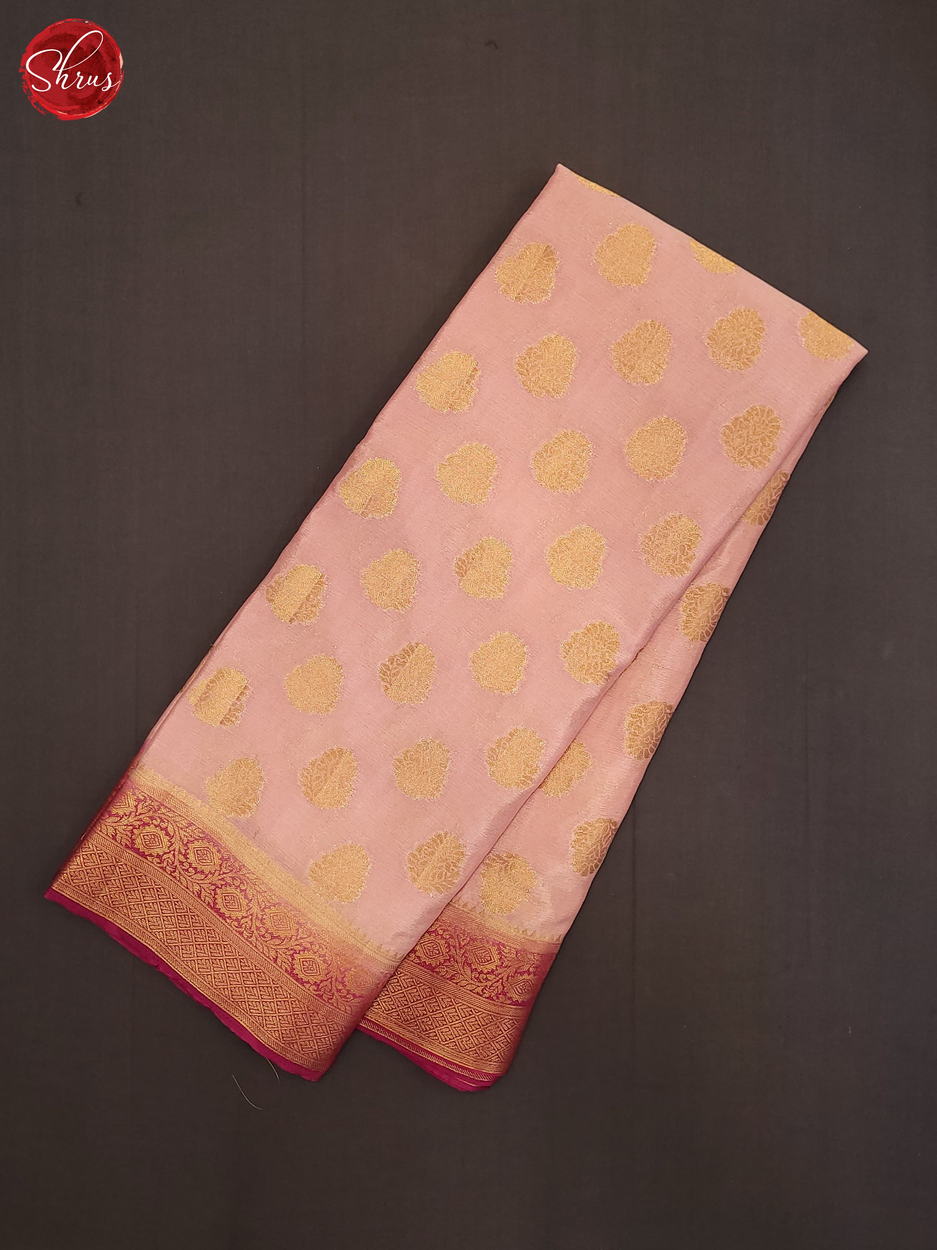 Light Pink & Pink - Semi Georgette Saree - Shop on ShrusEternity.com