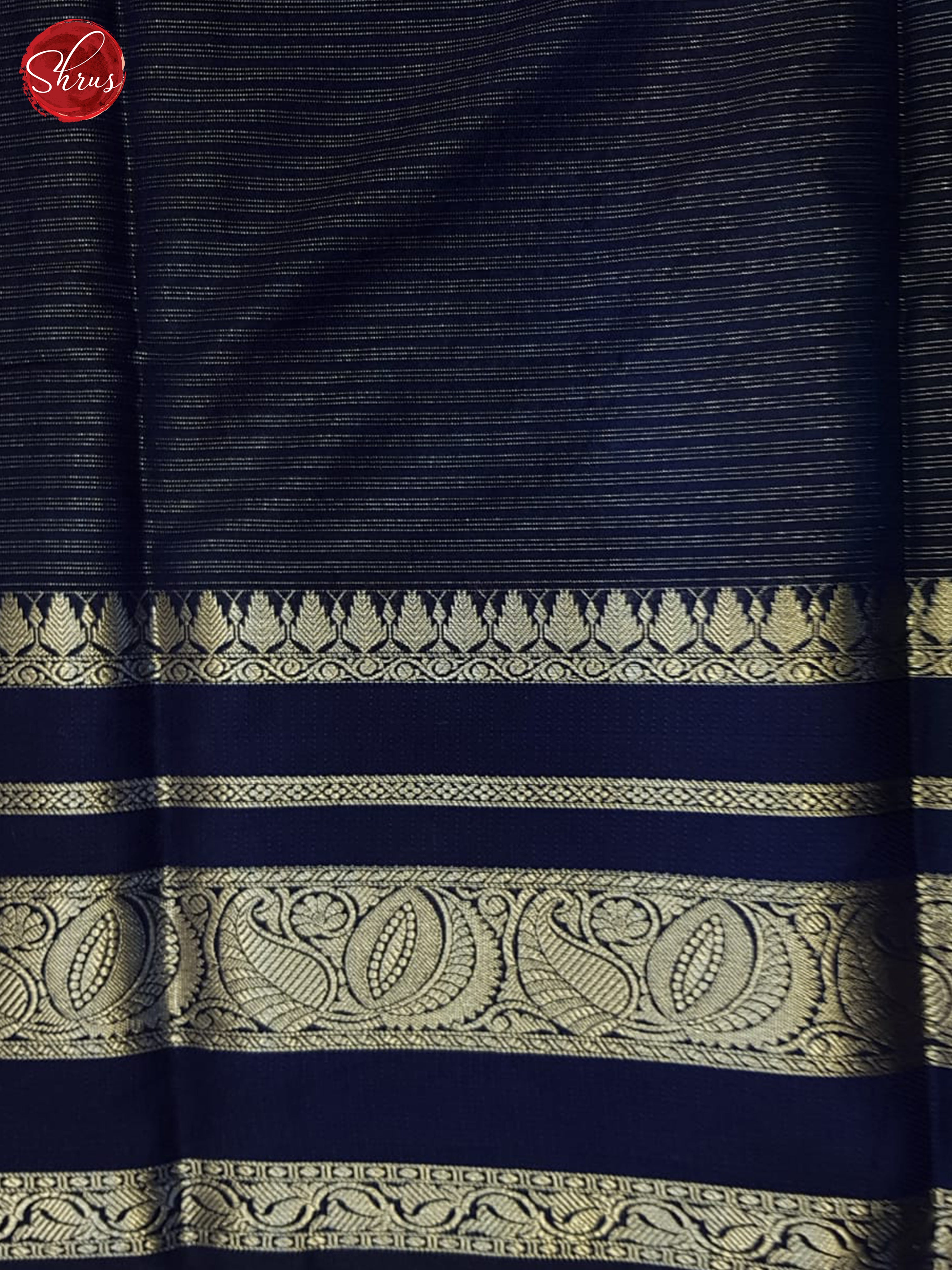 Teal & Blue - Semi Dupion Saree - Shop on ShrusEternity.com