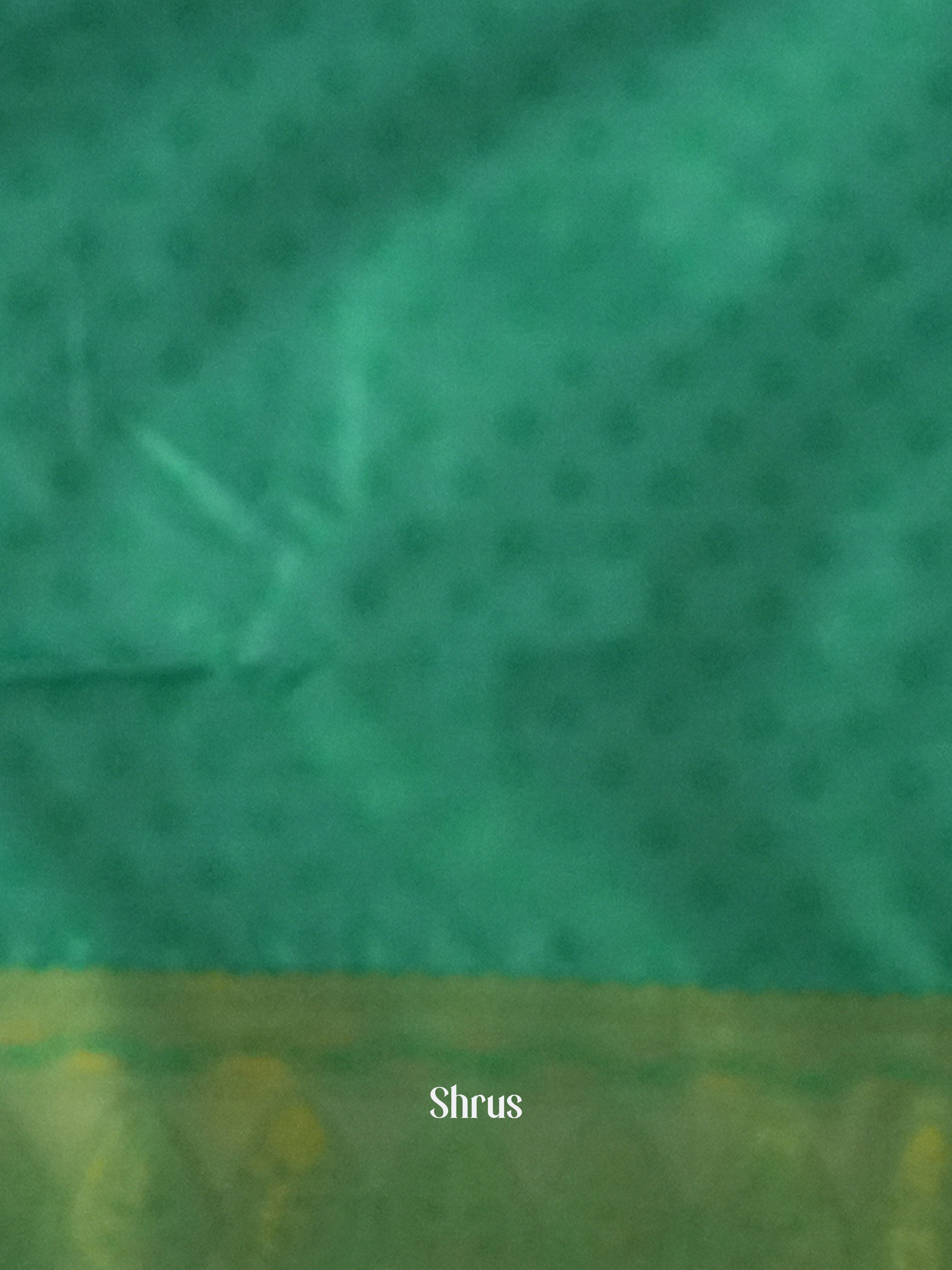 Green - Semi Tissue Saree