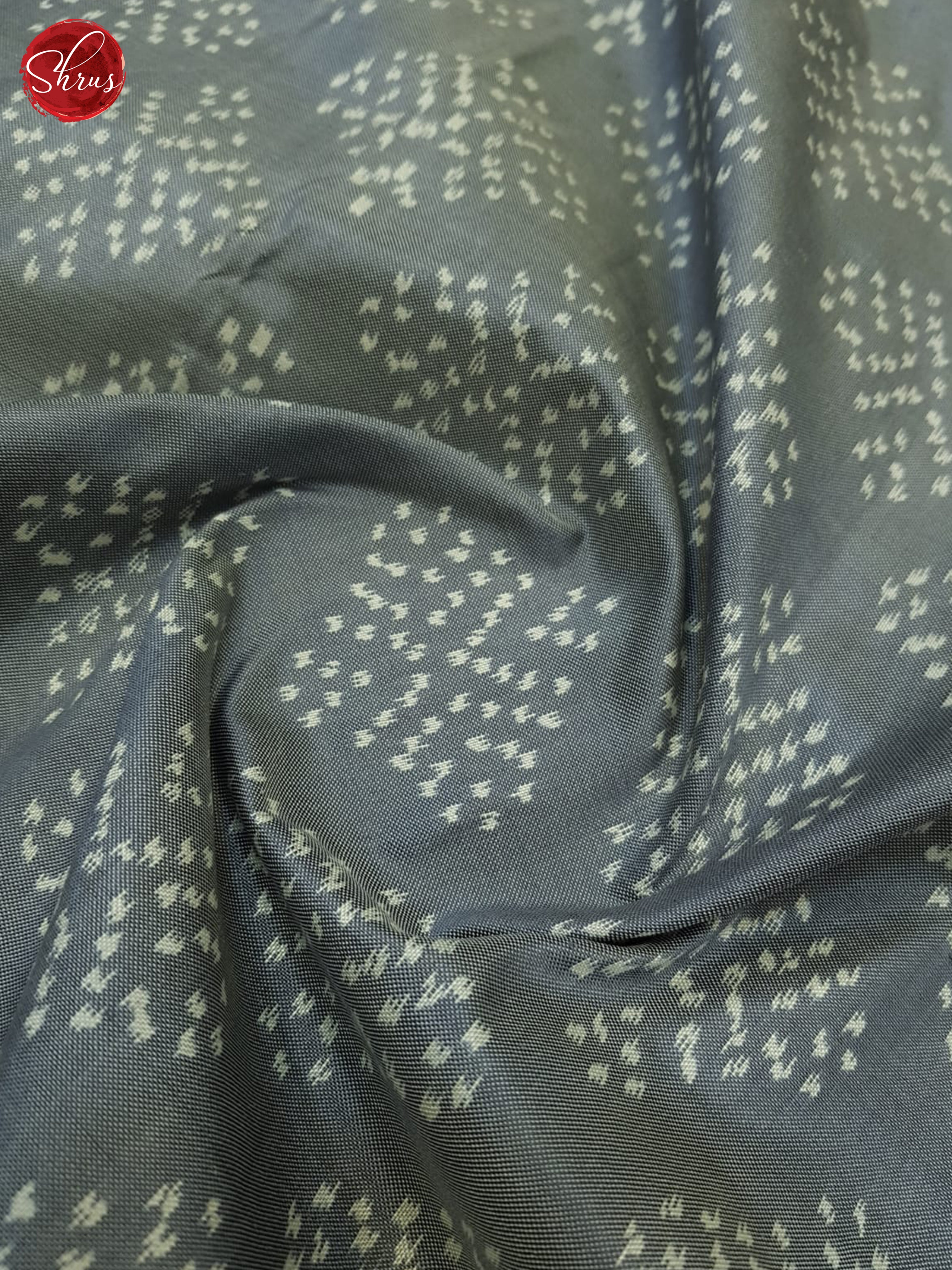 Grey & Majenta  - Ikkat Silk Saree - Shop on ShrusEternity.com