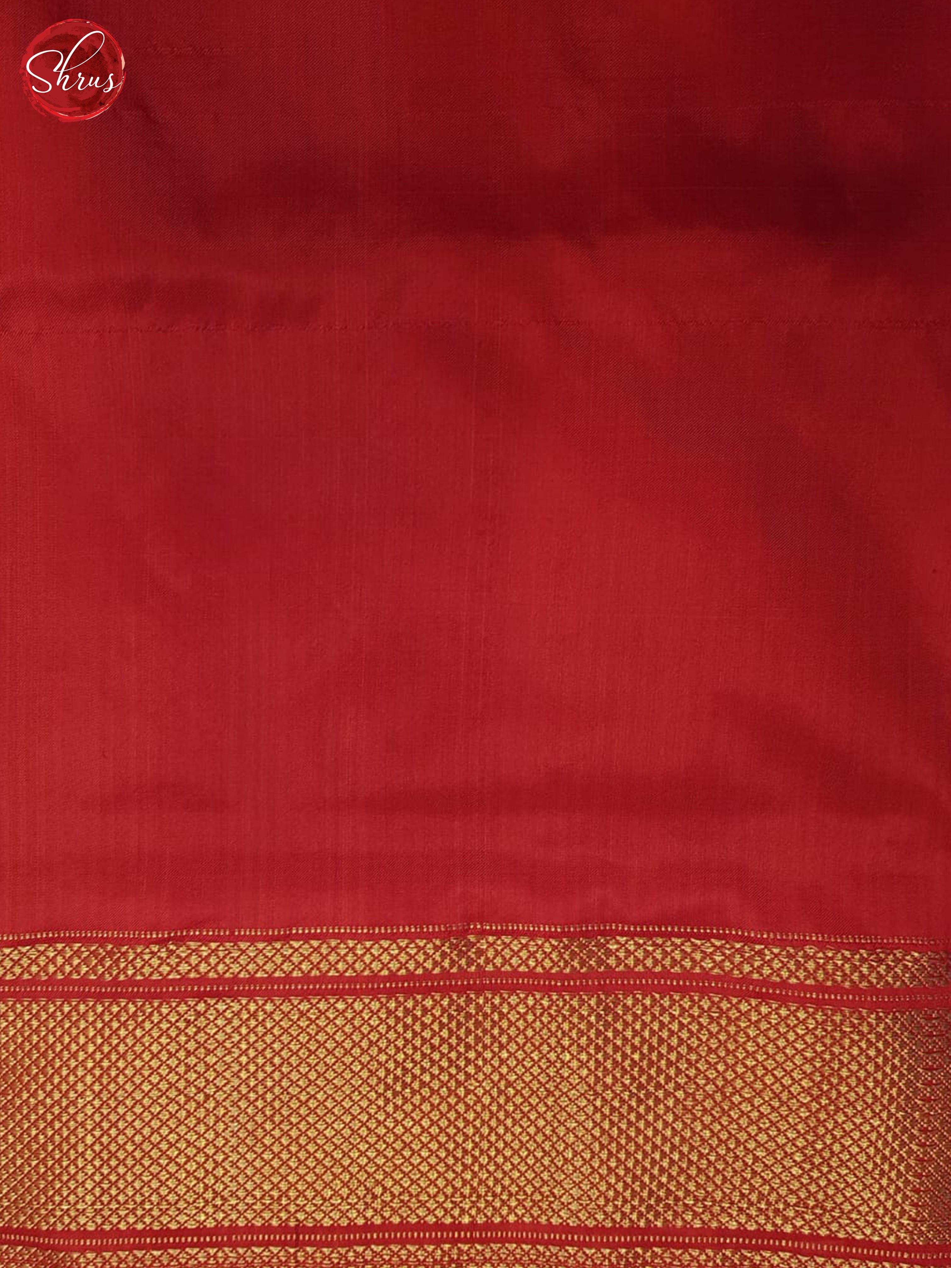 Green & Red - Ikkat Silk Saree - Shop on ShrusEternity.com