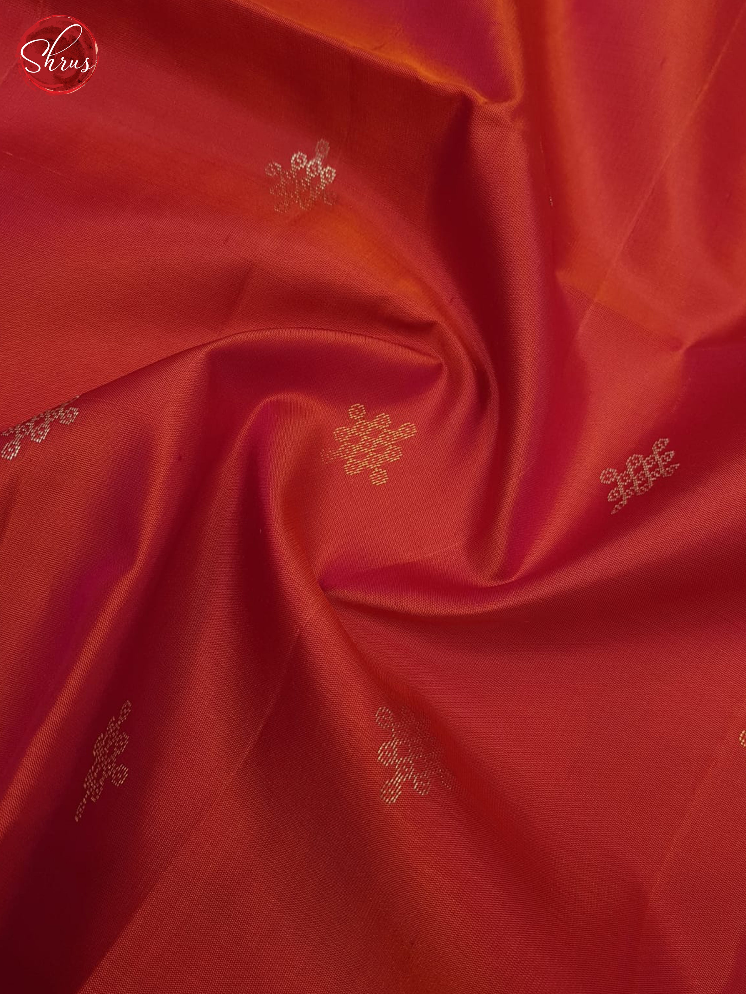 Orange(Single Tone) - Soft Silk Saree - Shop on ShrusEternity.com