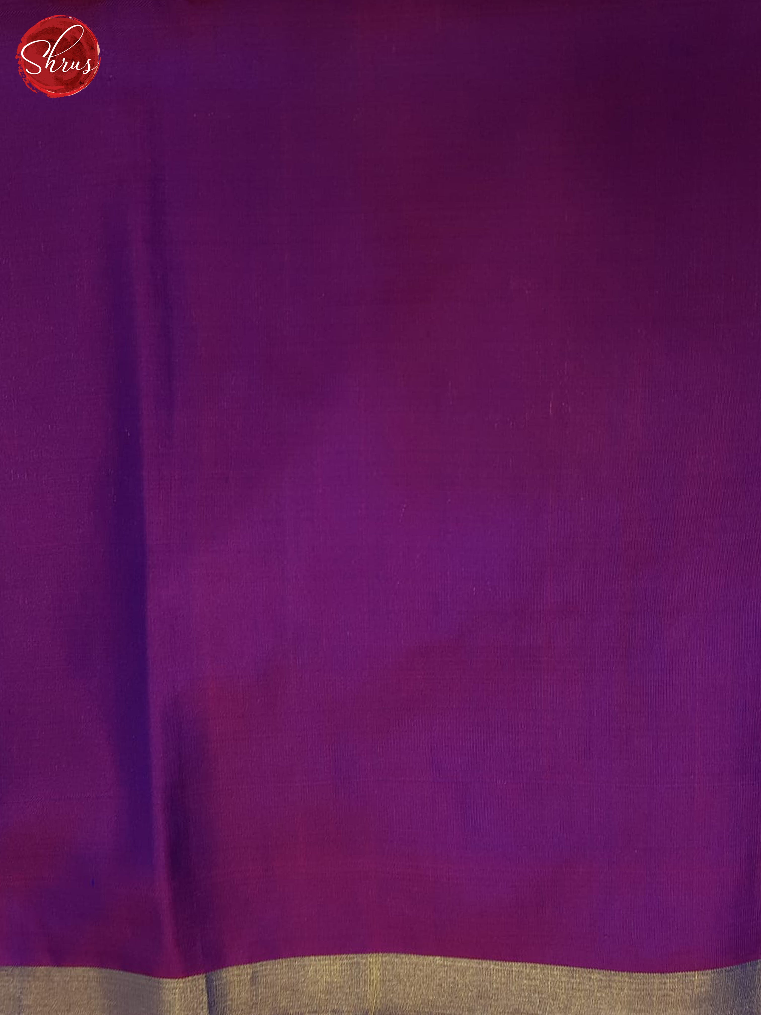 Purple(Single Tone)- Soft Silk Saree - Shop on ShrusEternity.com