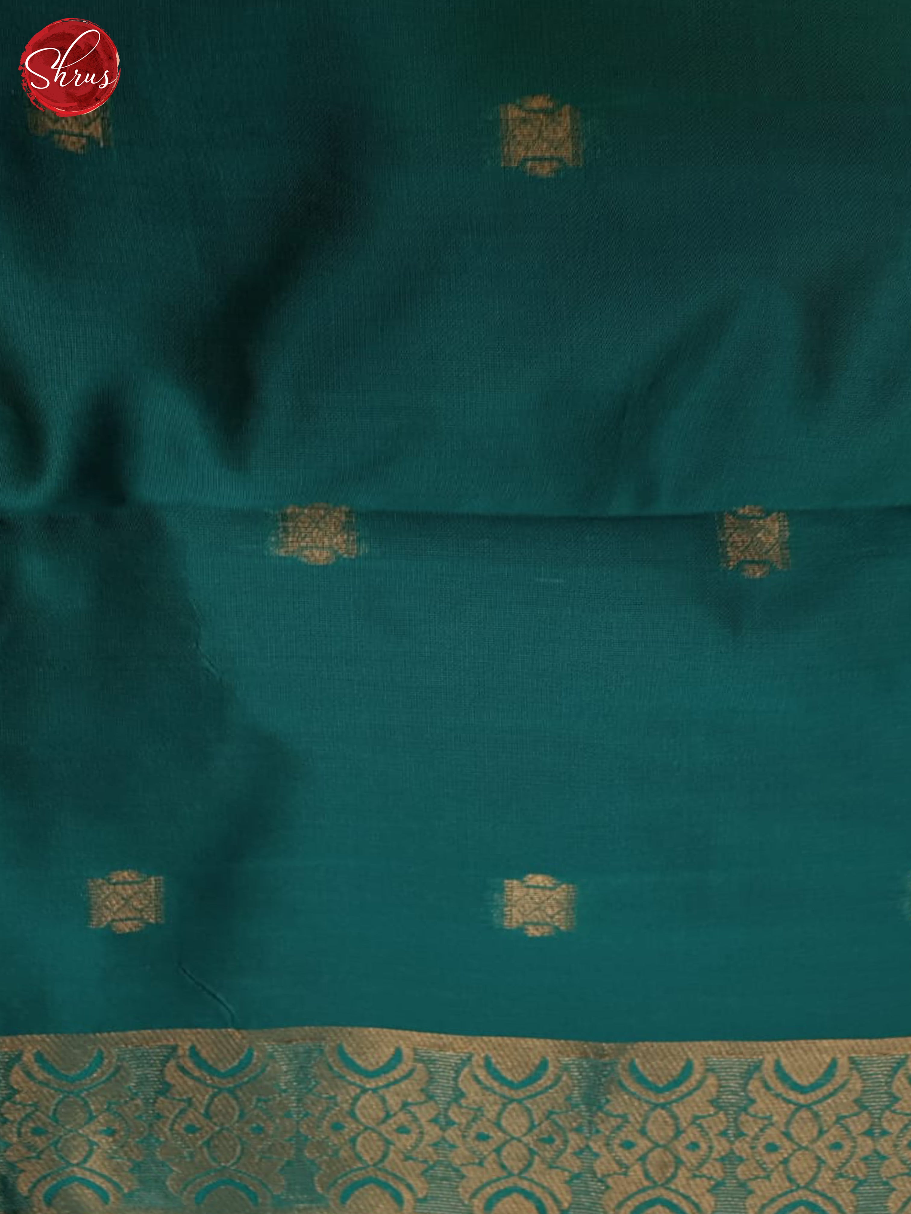 Pink & Green - Semi Kanchipuram Saree - Shop on ShrusEternity.com