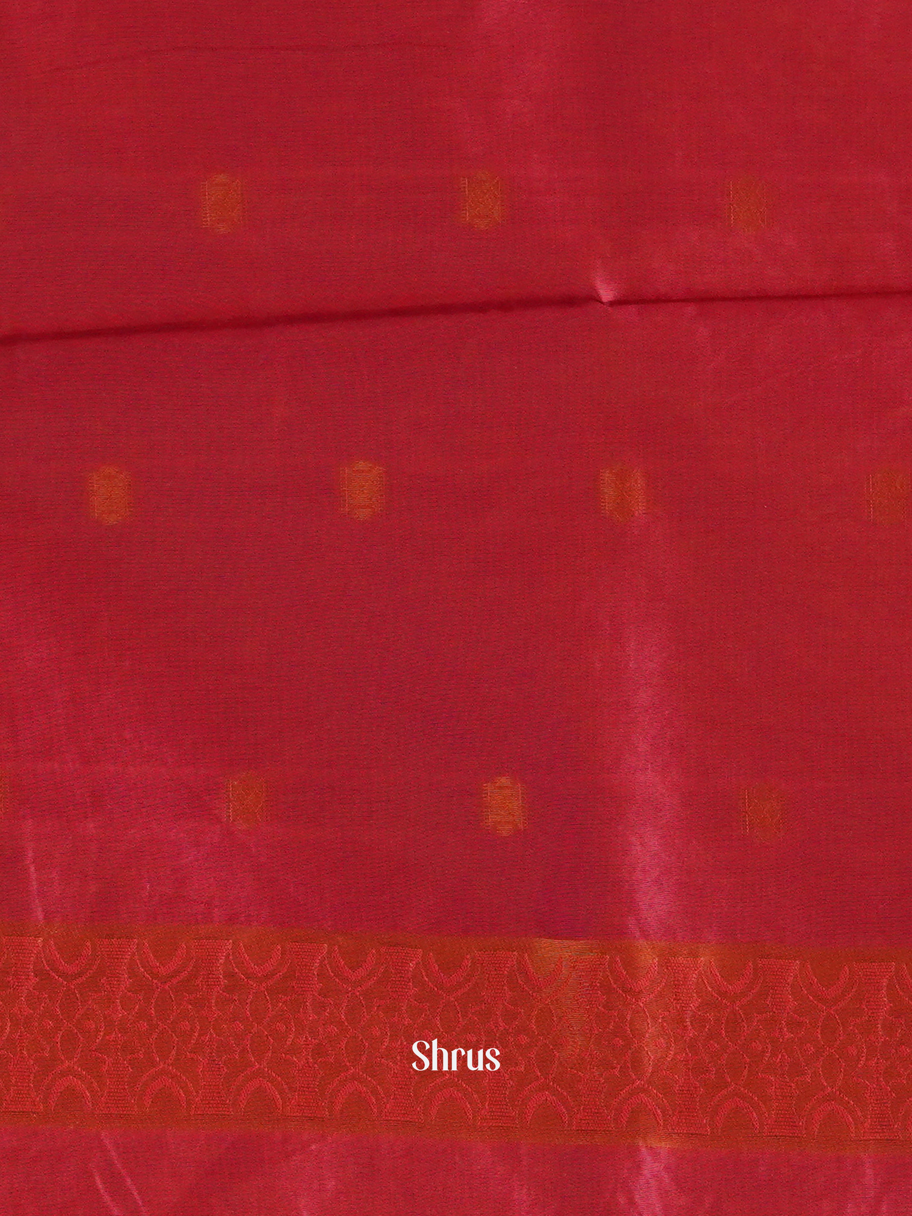 Blue & Pink - Semi Soft Silk Saree