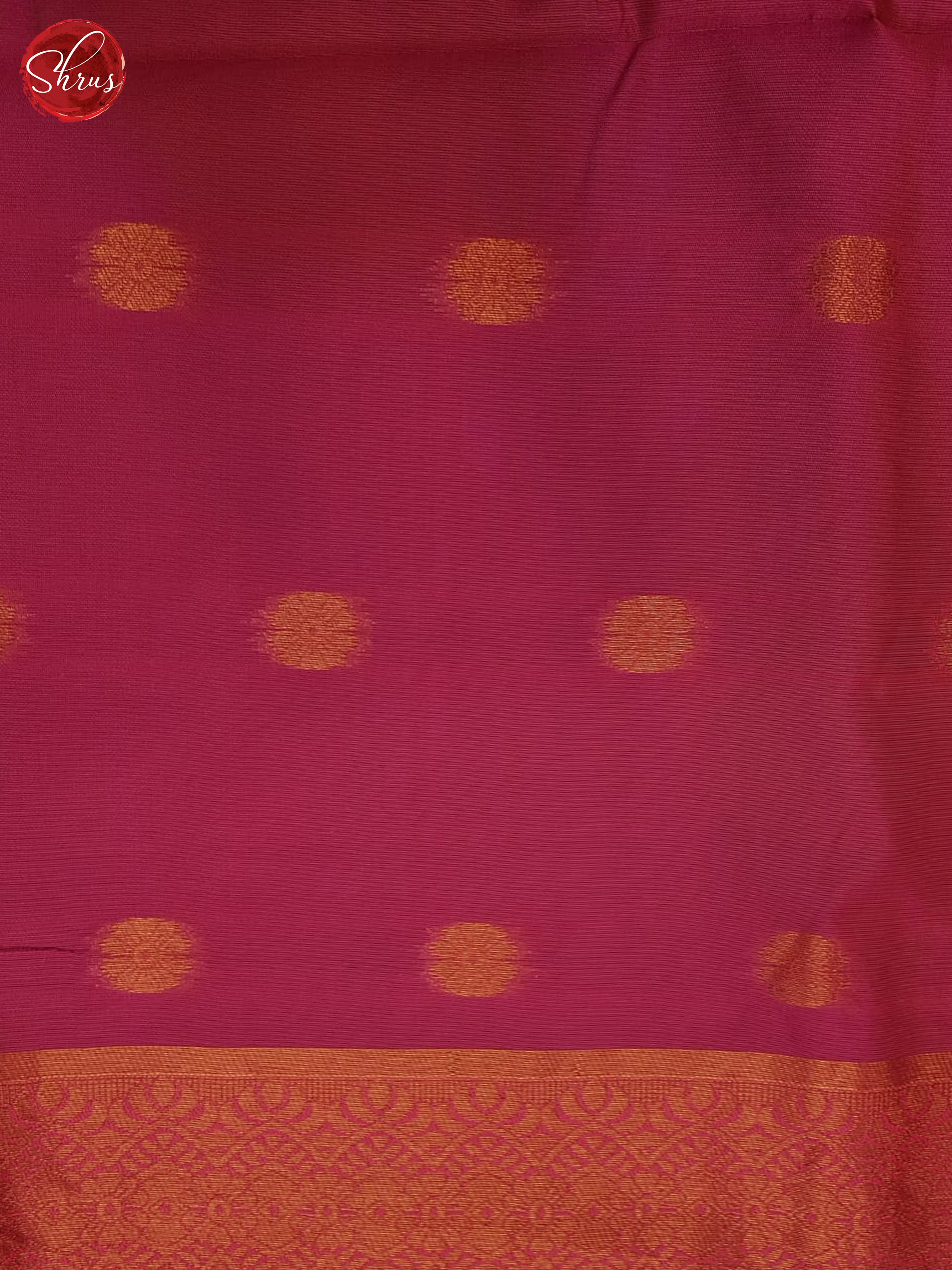 Blue & Pink  - Semi Softsilk Saree - Shop on ShrusEternity.com