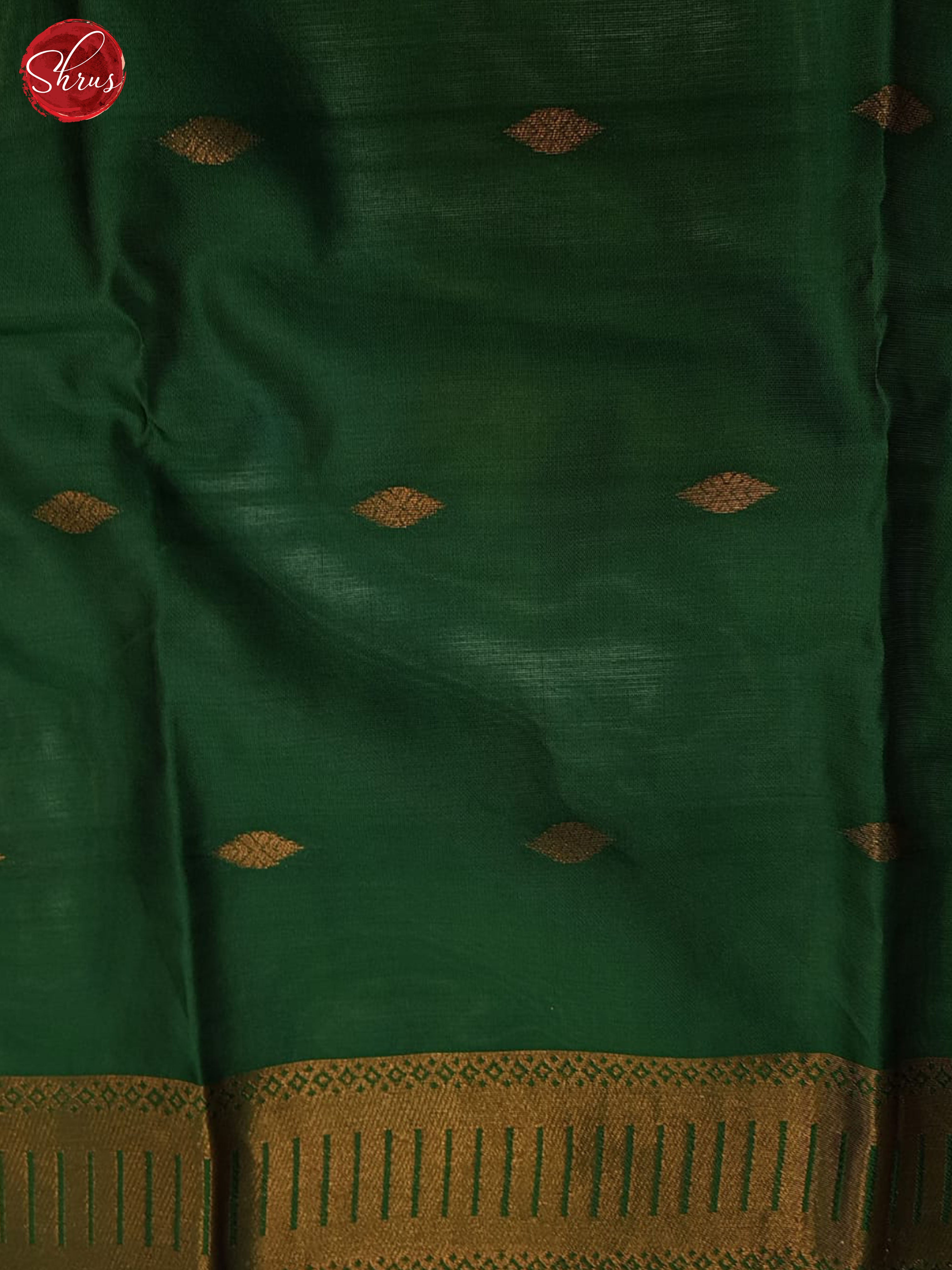 Mustard And Green-Semi Soft silk Saree - Shop on ShrusEternity.com