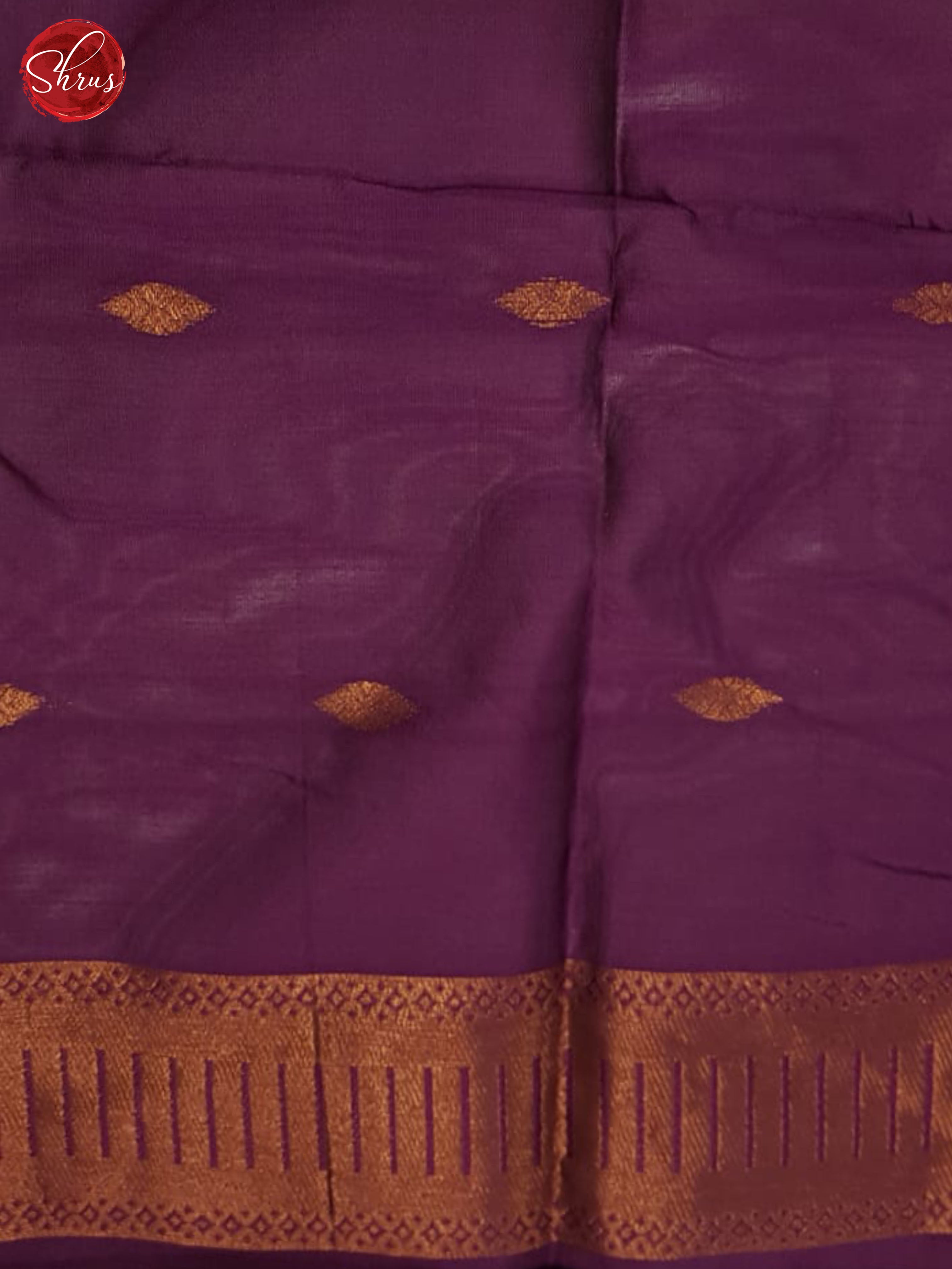 Lavender And wine-Semi Soft Silk Saree - Shop on ShrusEternity.com