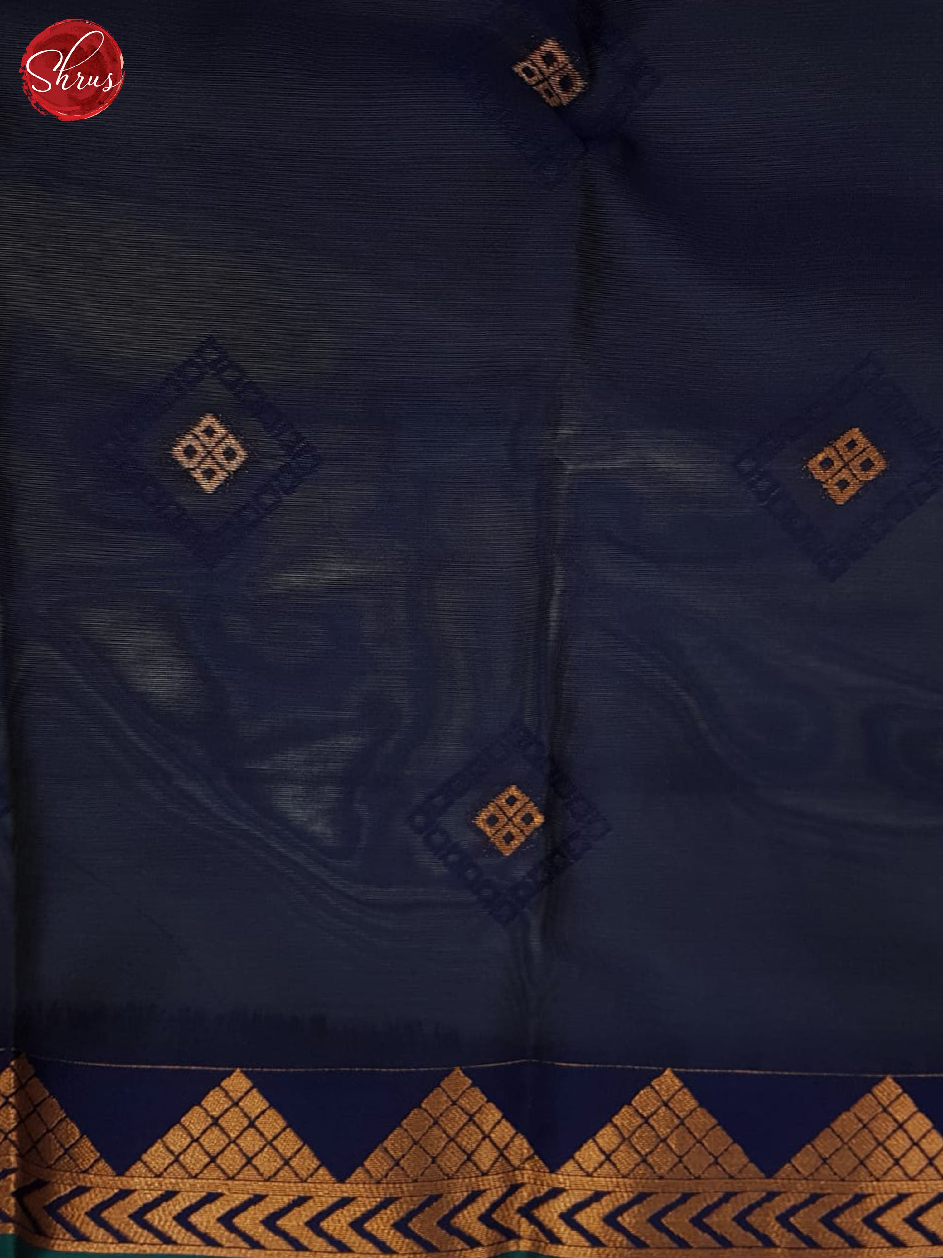 Green And Blue-Semi soft silk saree - Shop on ShrusEternity.com