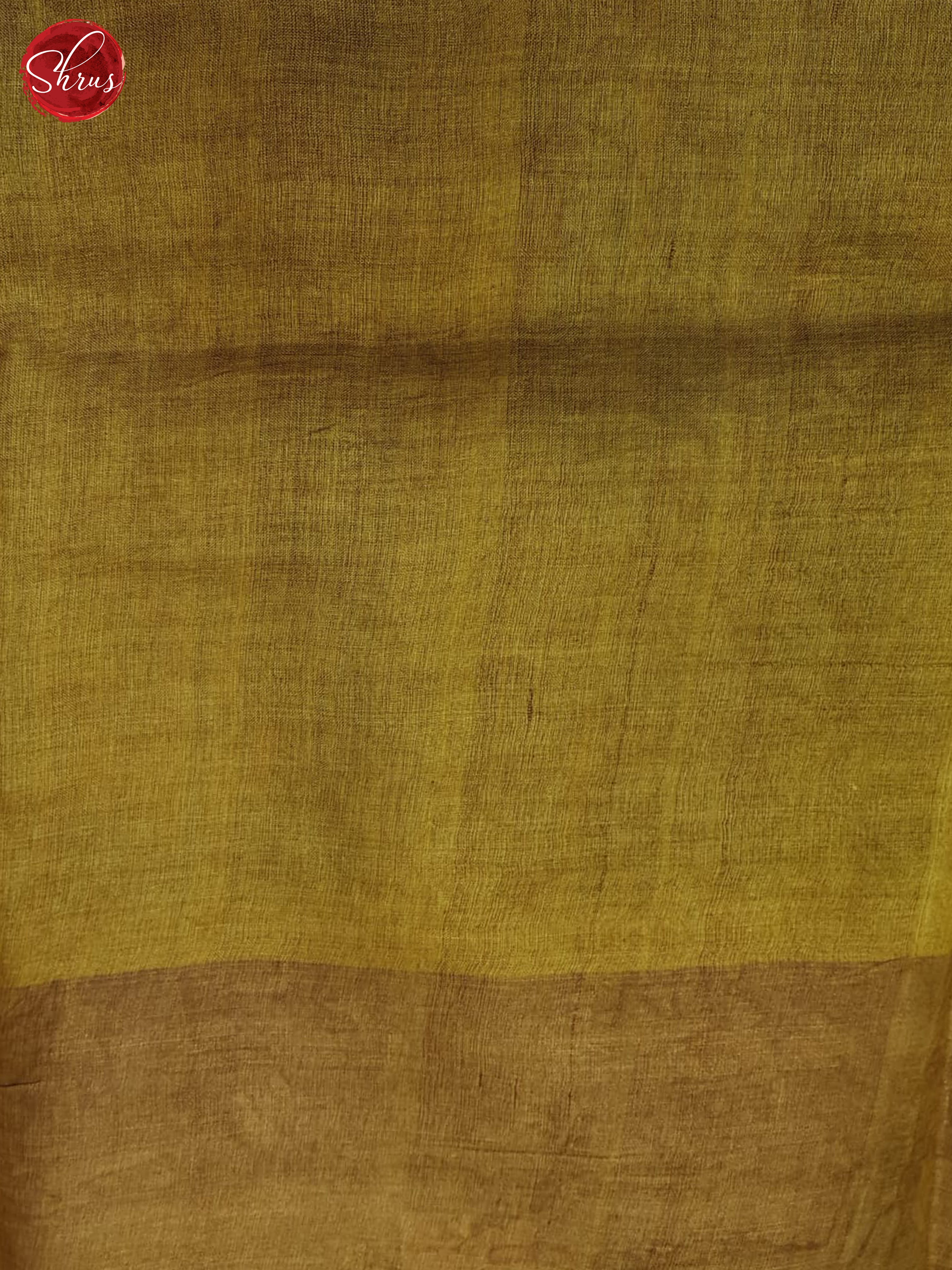 Grey & Mustard - Tussar Saree - Shop on ShrusEternity.com