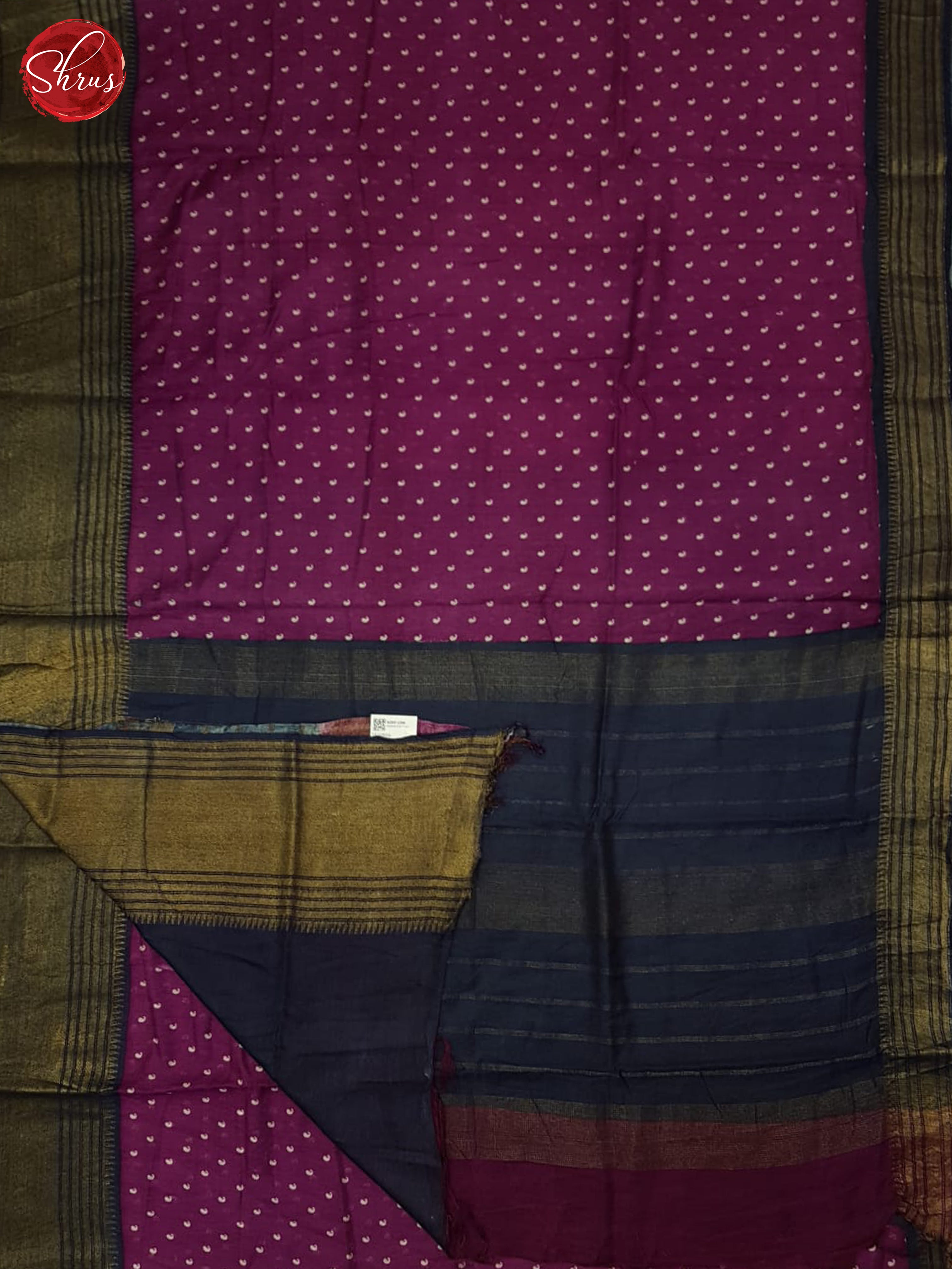 Vadamalli & Blue- Semi Tussar Saree - Shop on ShrusEternity.com