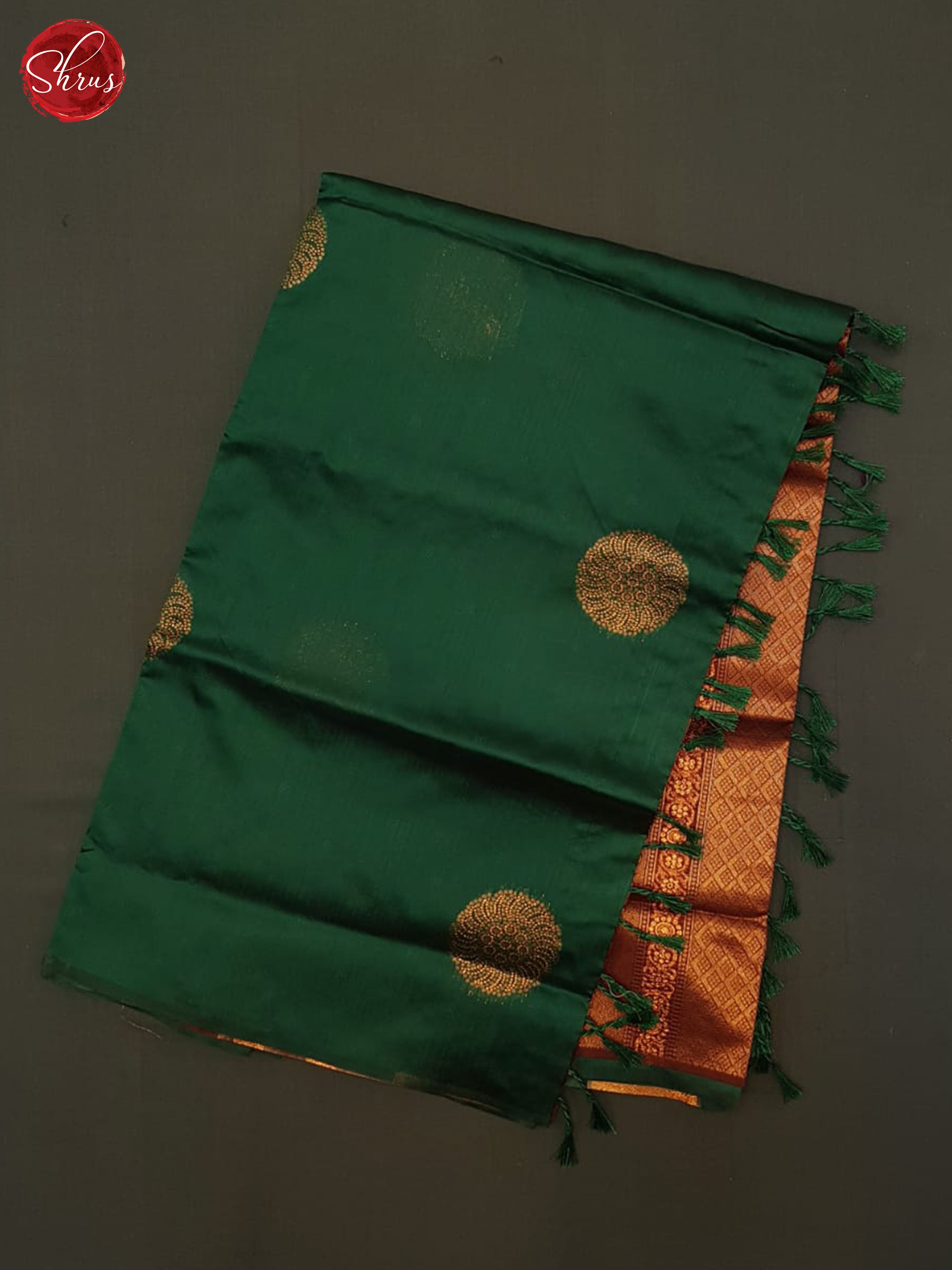 Green And Araku Maroon- Semi soft silk Saree - Shop on ShrusEternity.com