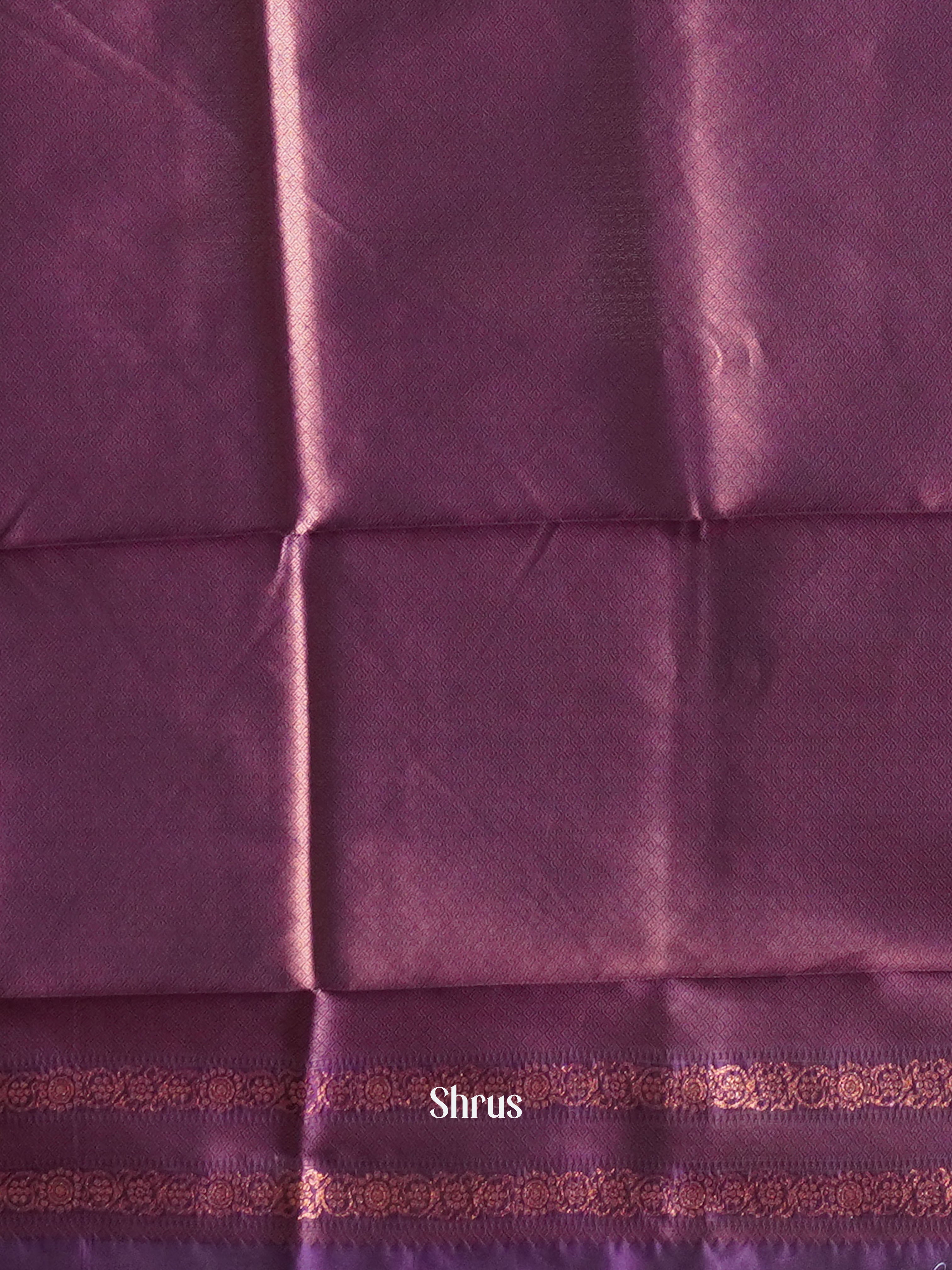 Green & Arakku Maroon- Semi Softsilk Saree