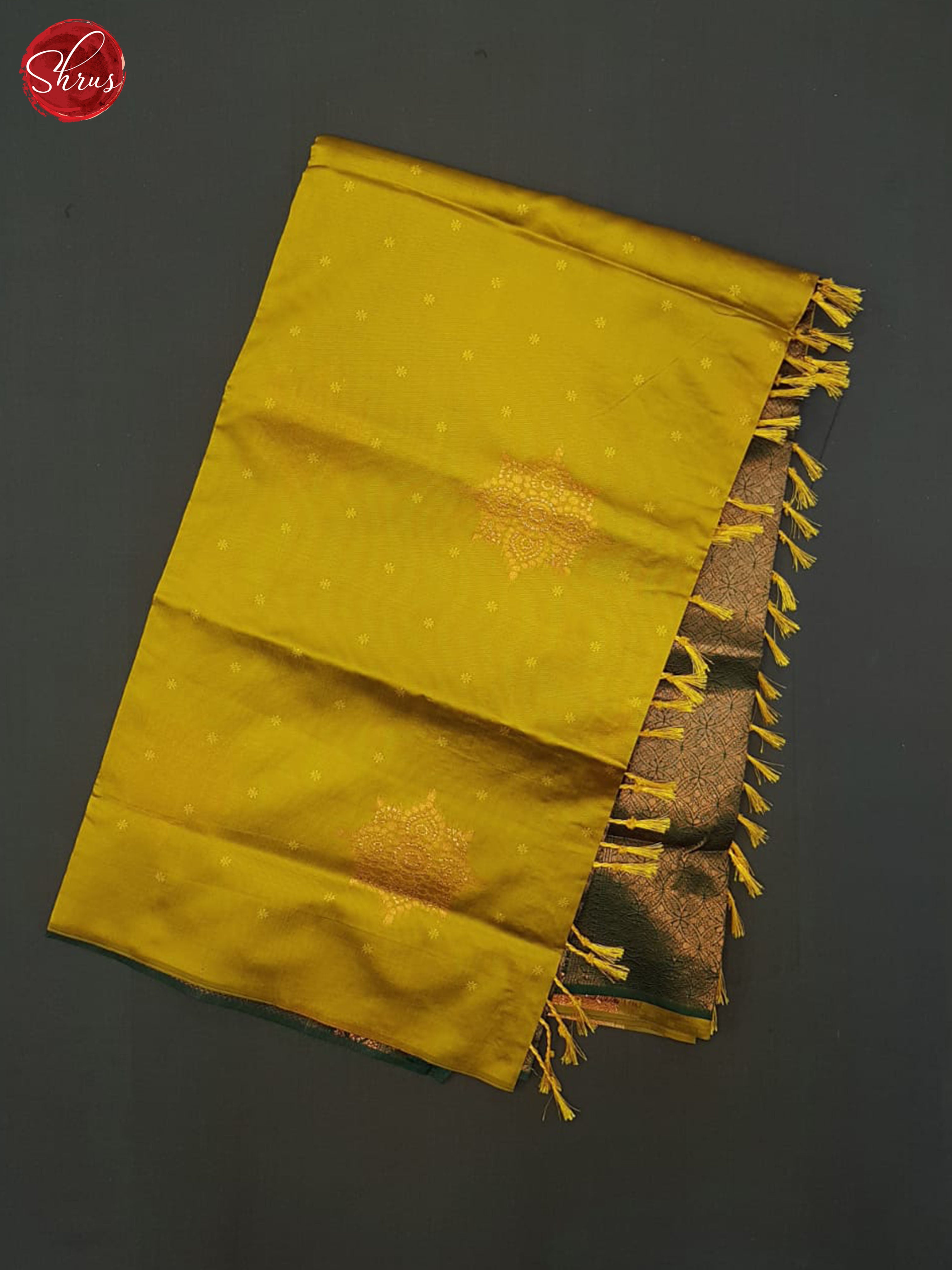 Mustard And Green- Semi Soft silk saree - Shop on ShrusEternity.com
