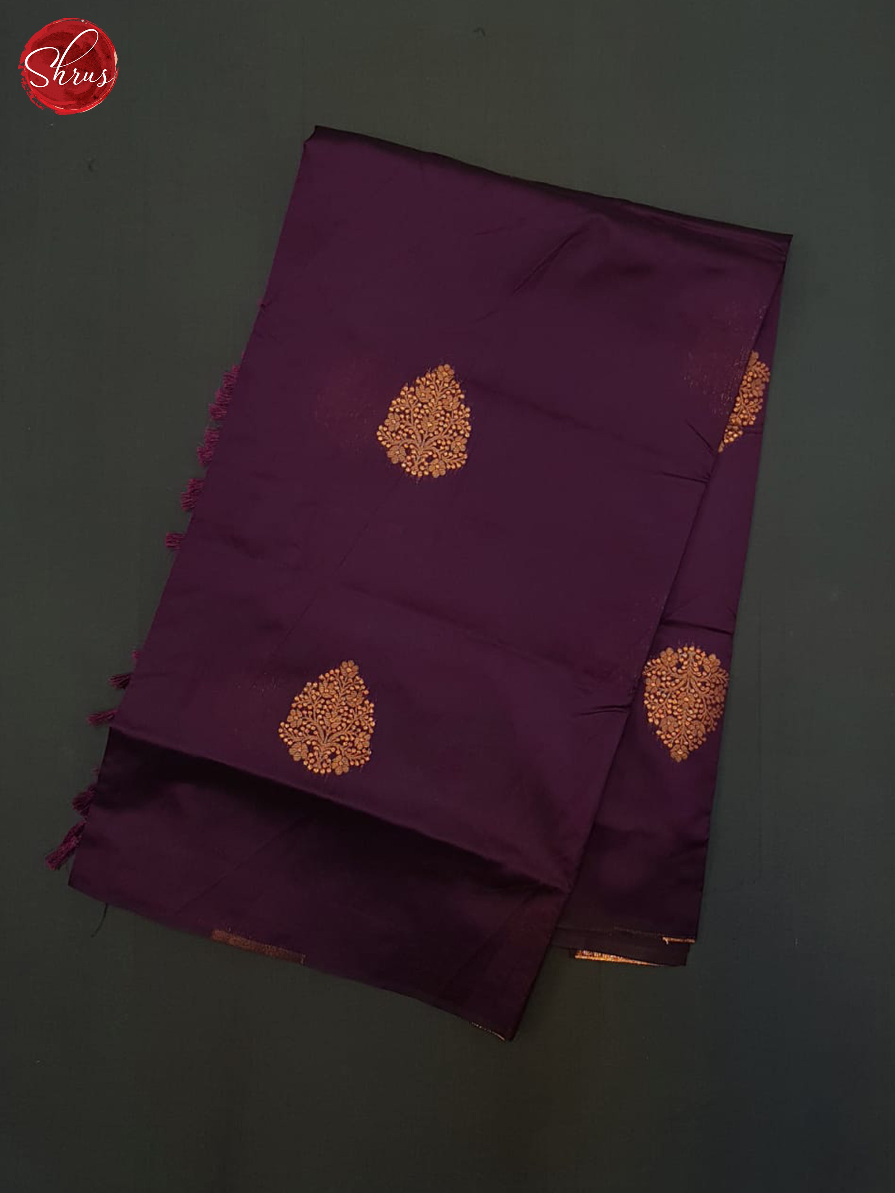 purple & Green- Semi Softsilk Saree - Shop on ShrusEternity.com