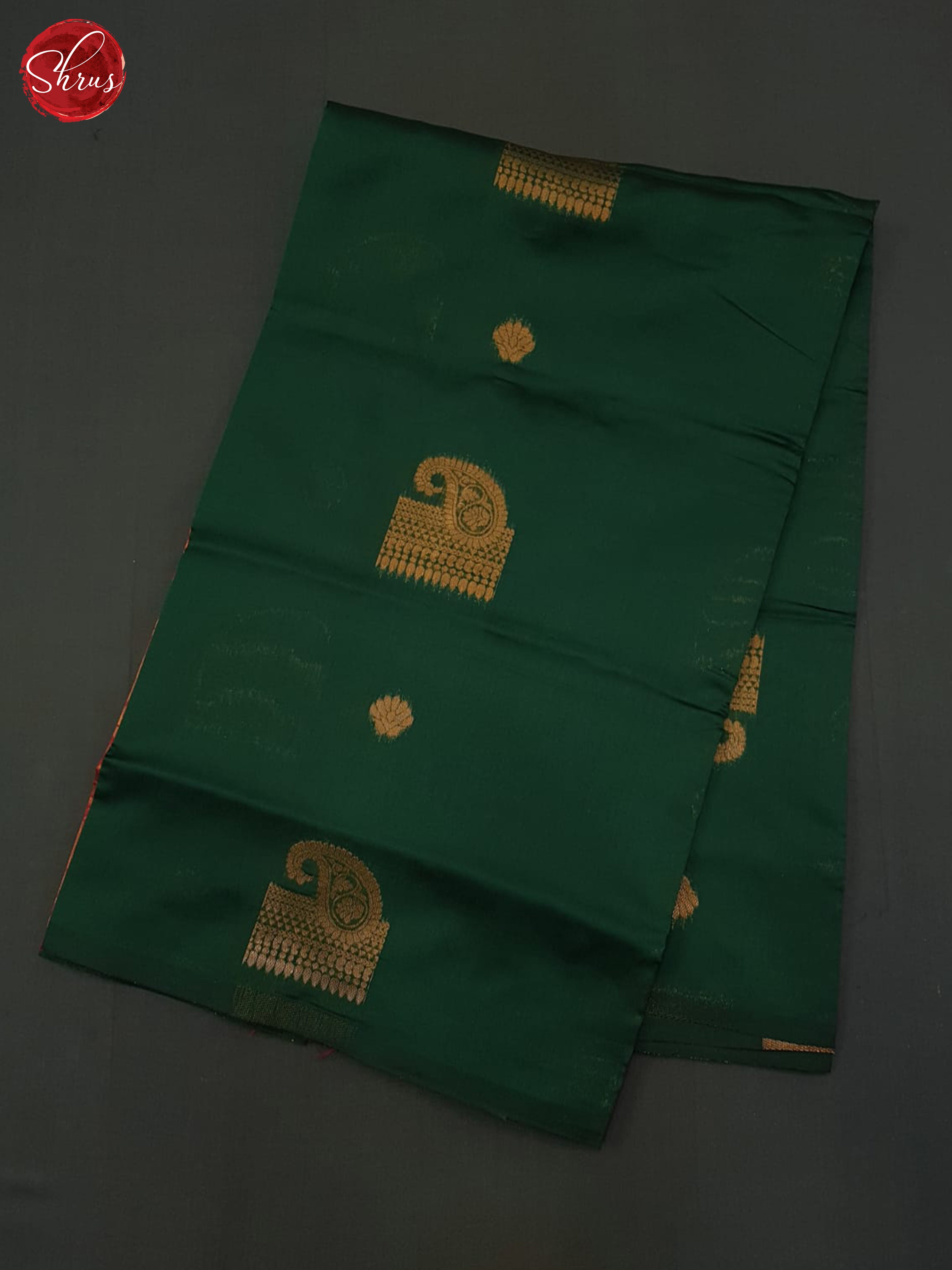 Green & Arakku Maroon-Semi Softsilk Saree - Shop on ShrusEternity.com