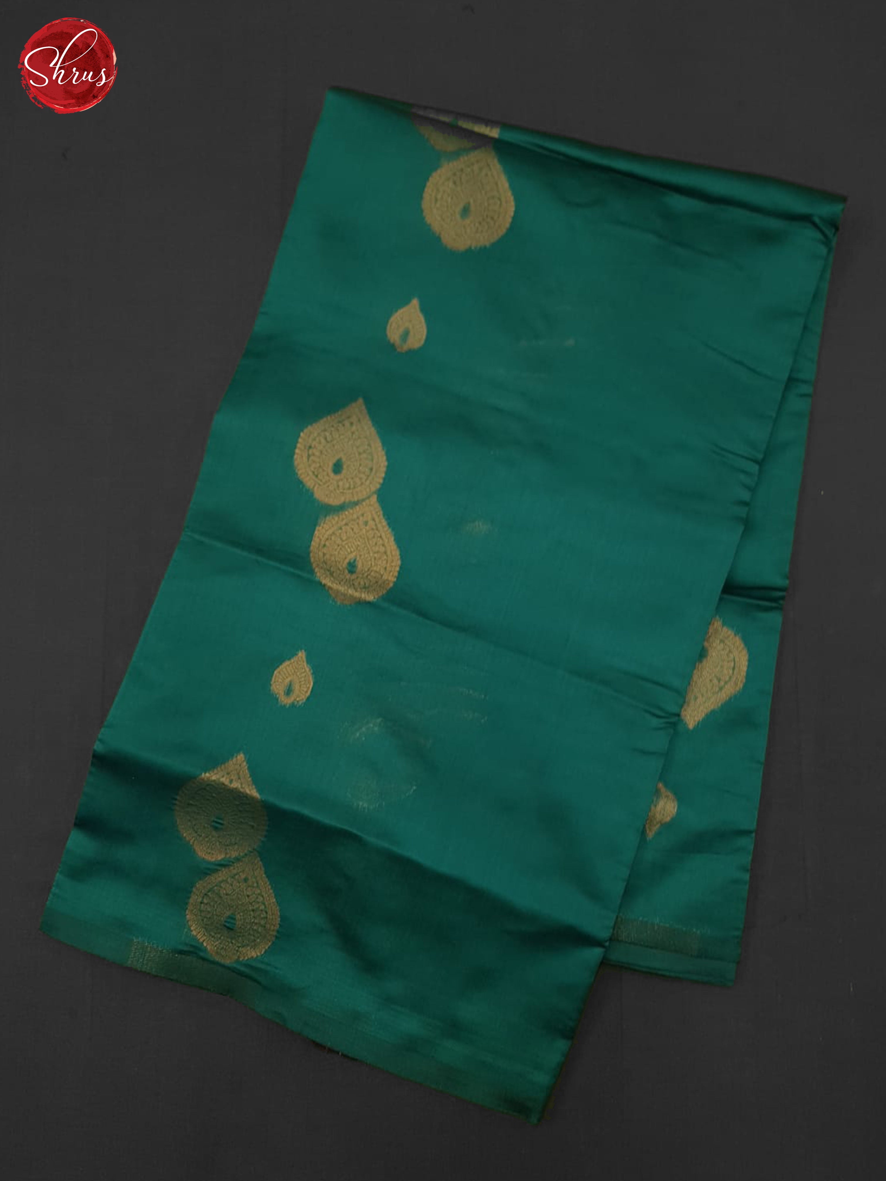 Green & Wine -Semi Softsilk Saree - Shop on ShrusEternity.com