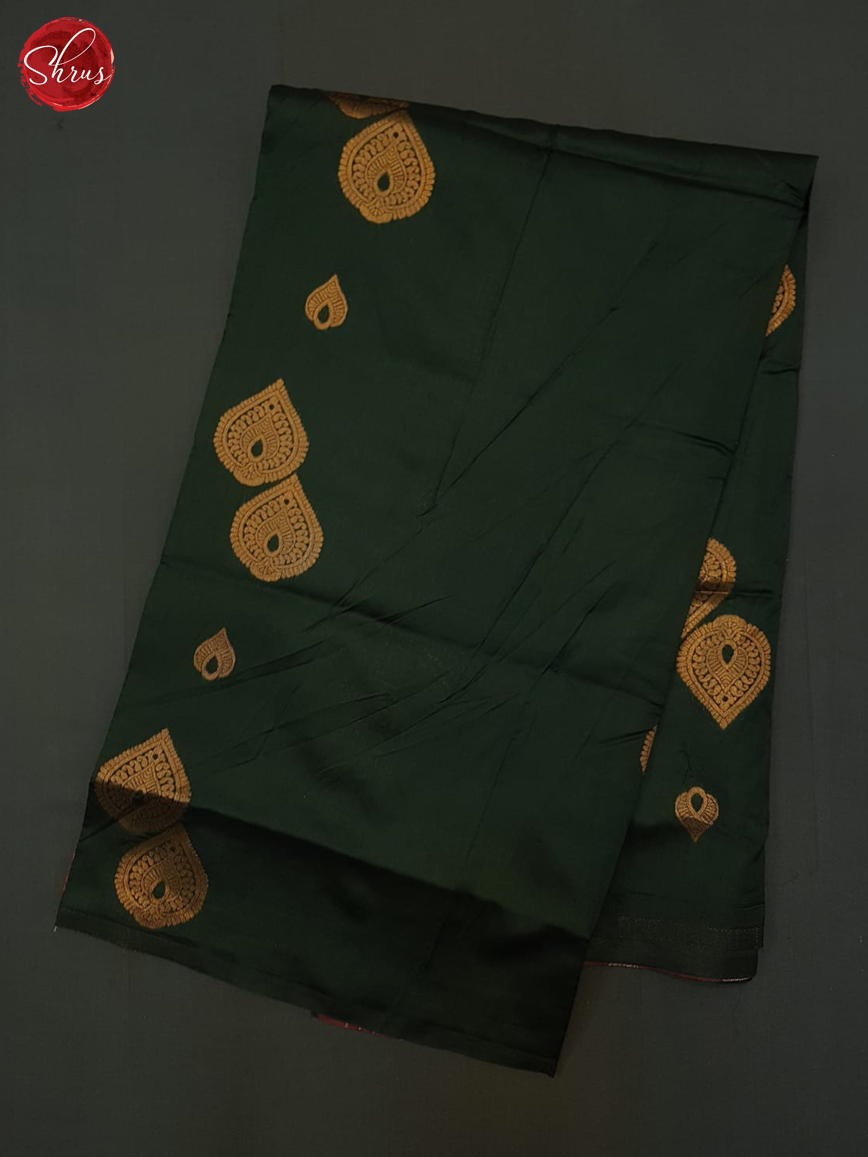 Green & Arakku Maroon-Semi Softsilk Saree - Shop on ShrusEternity.com