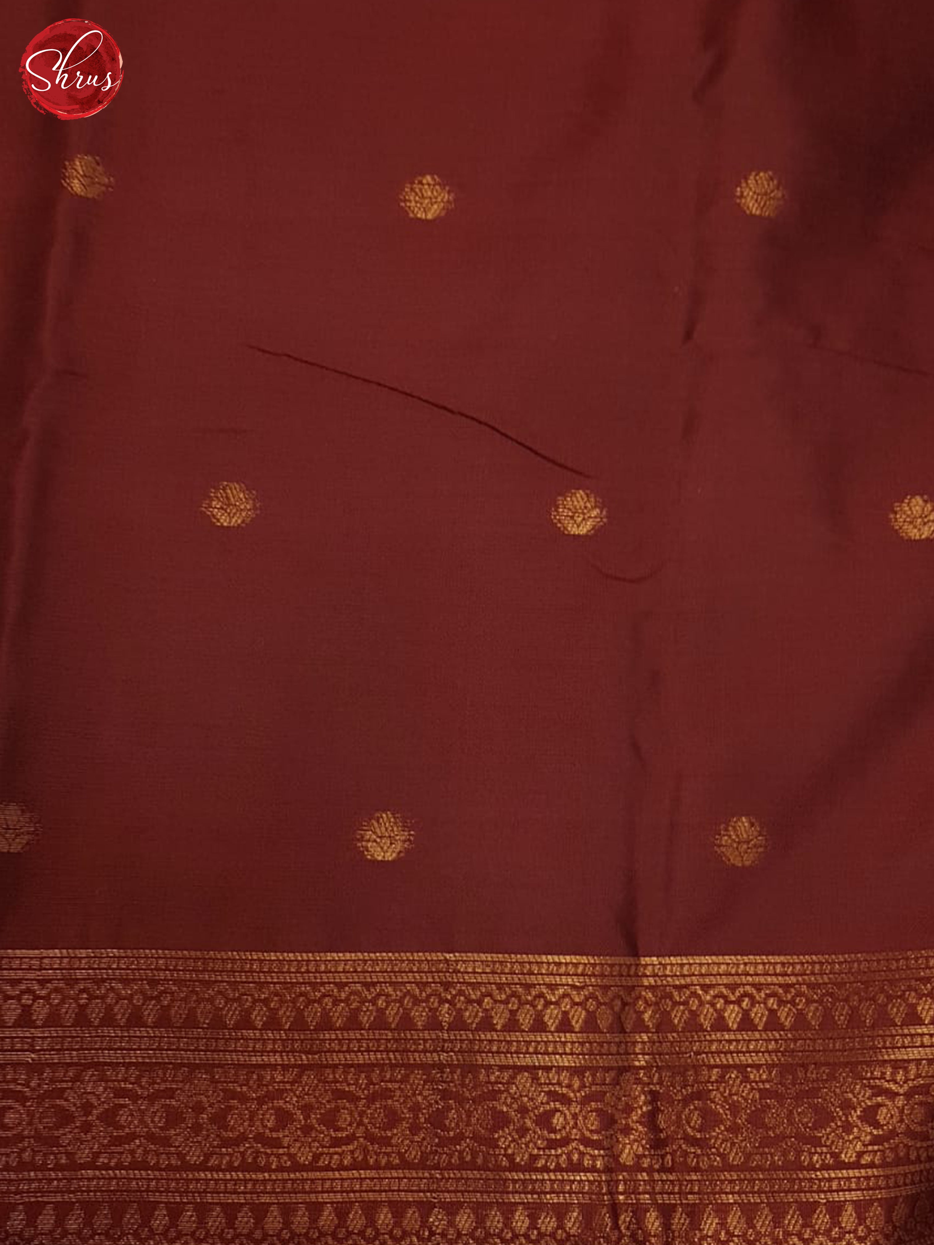 Green and Arakku Maroon- Semi Soft Silk Saree - Shop on ShrusEternity.com