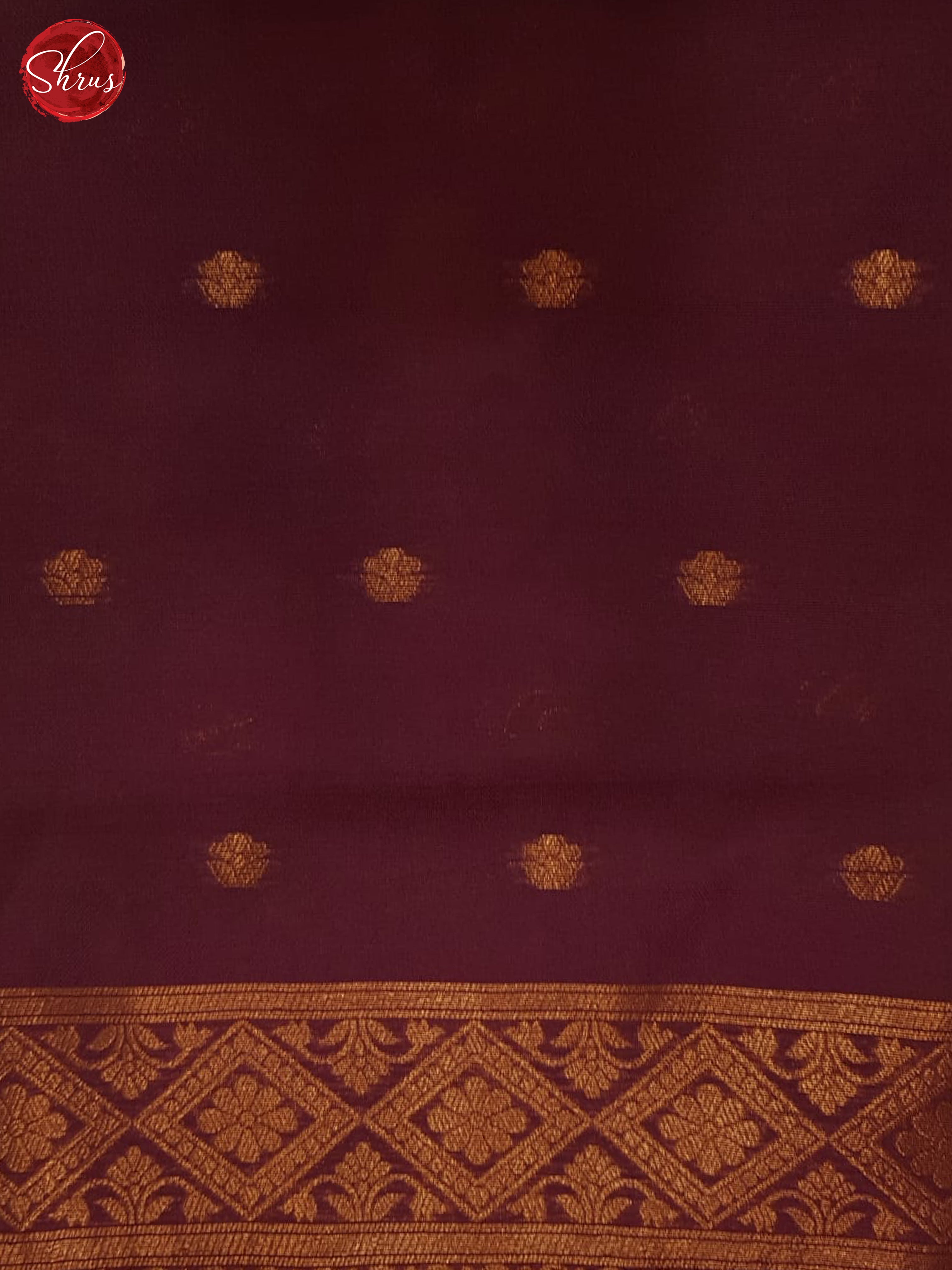 Green & Deep Wine- Semi Softsilk Saree - Shop on ShrusEternity.com