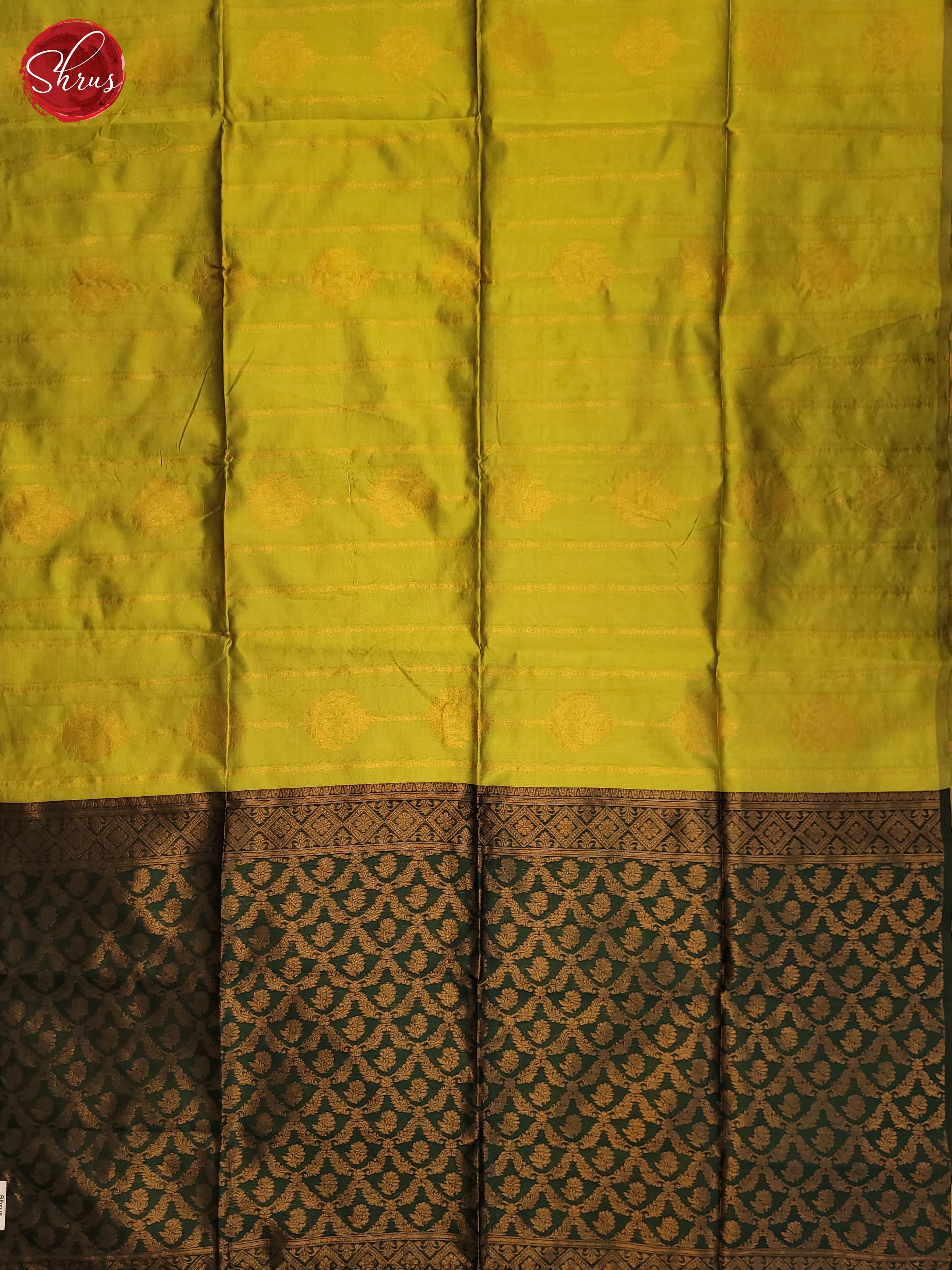 Madhulir Green & Green - Semi Softsilk Saree - Shop on ShrusEternity.com