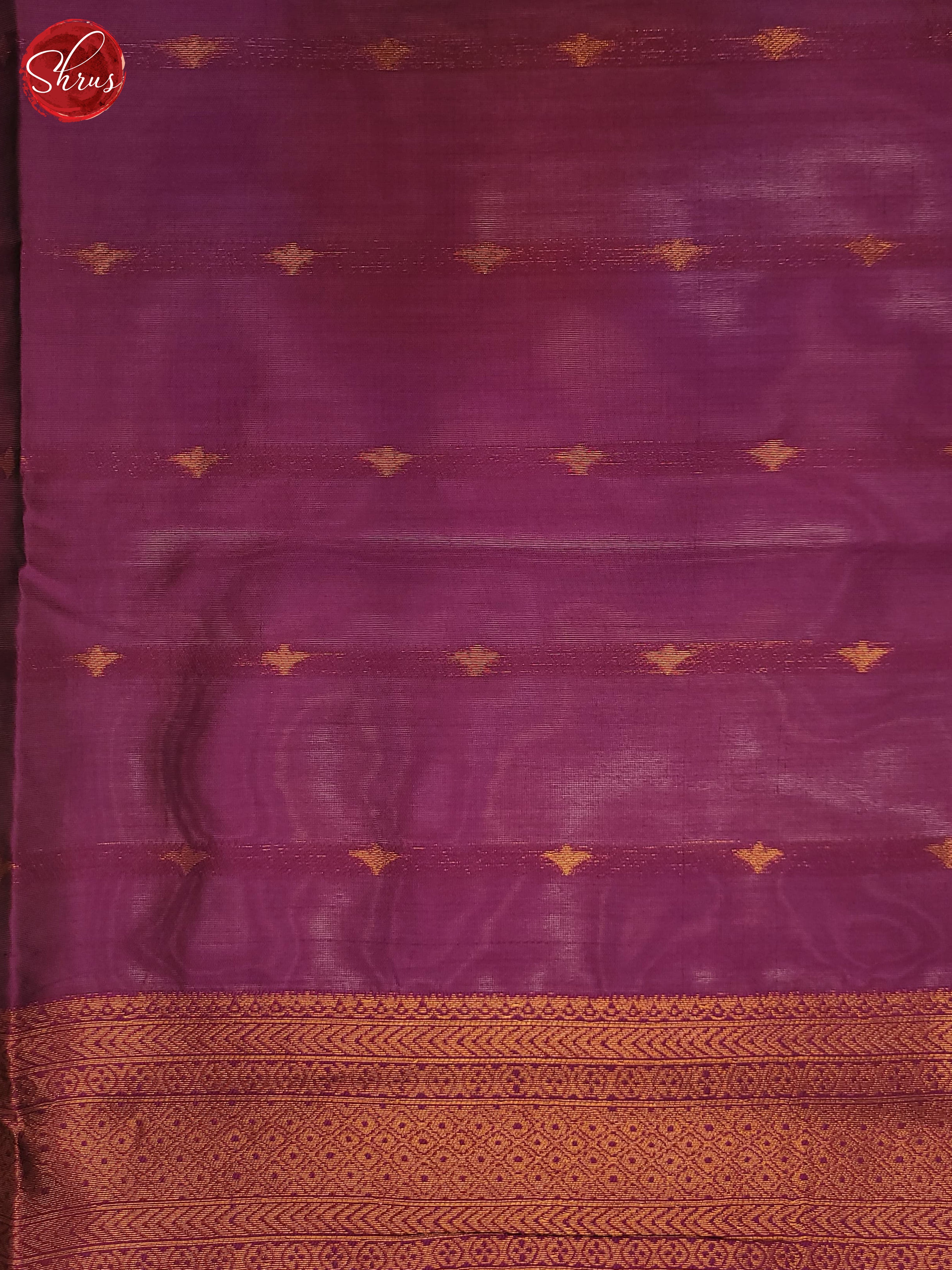 Blue & Pink - Semi Softsilk Saree - Shop on ShrusEternity.com