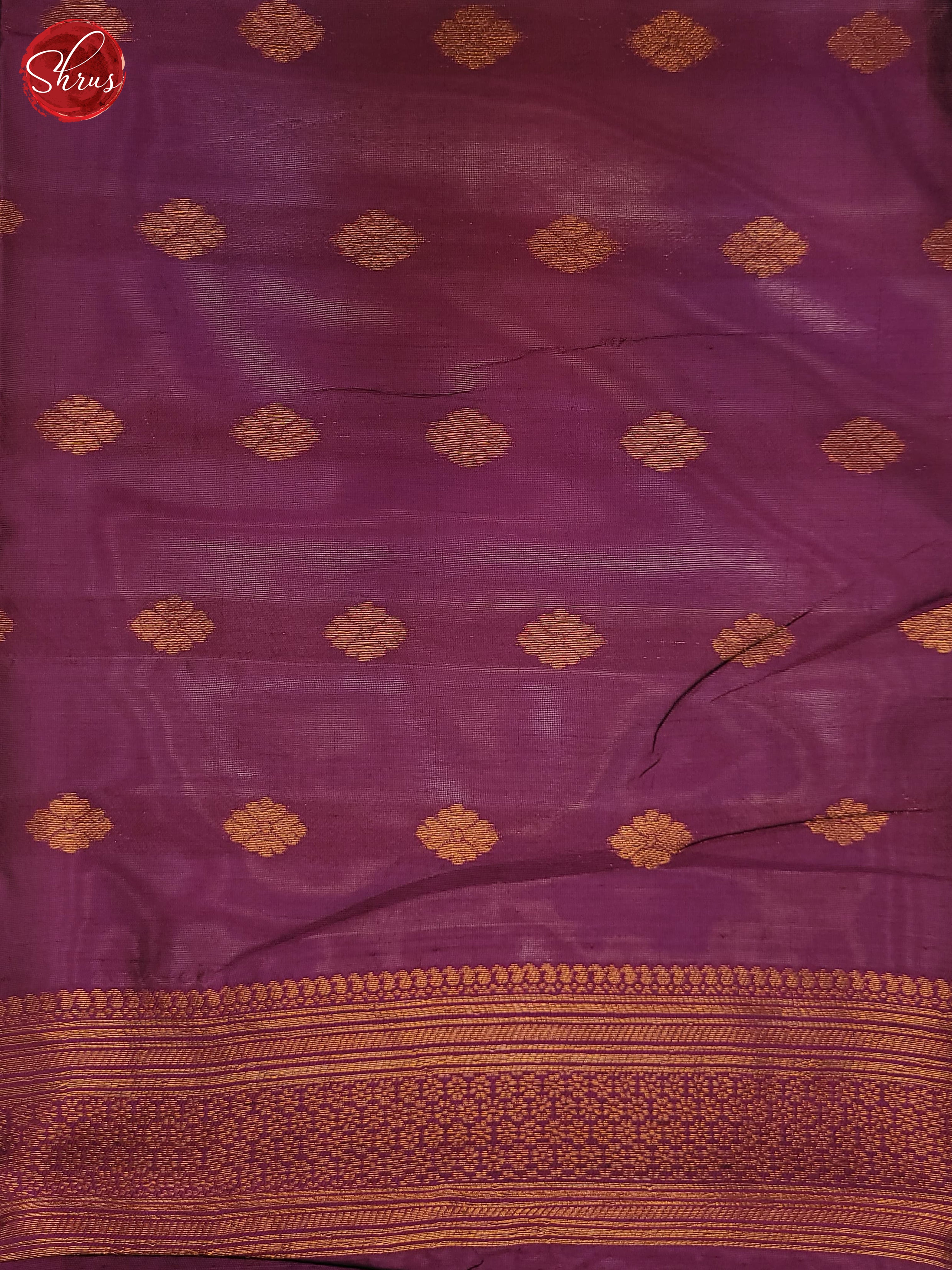 Blue & Pink - Semi Softsilk Saree - Shop on ShrusEternity.com