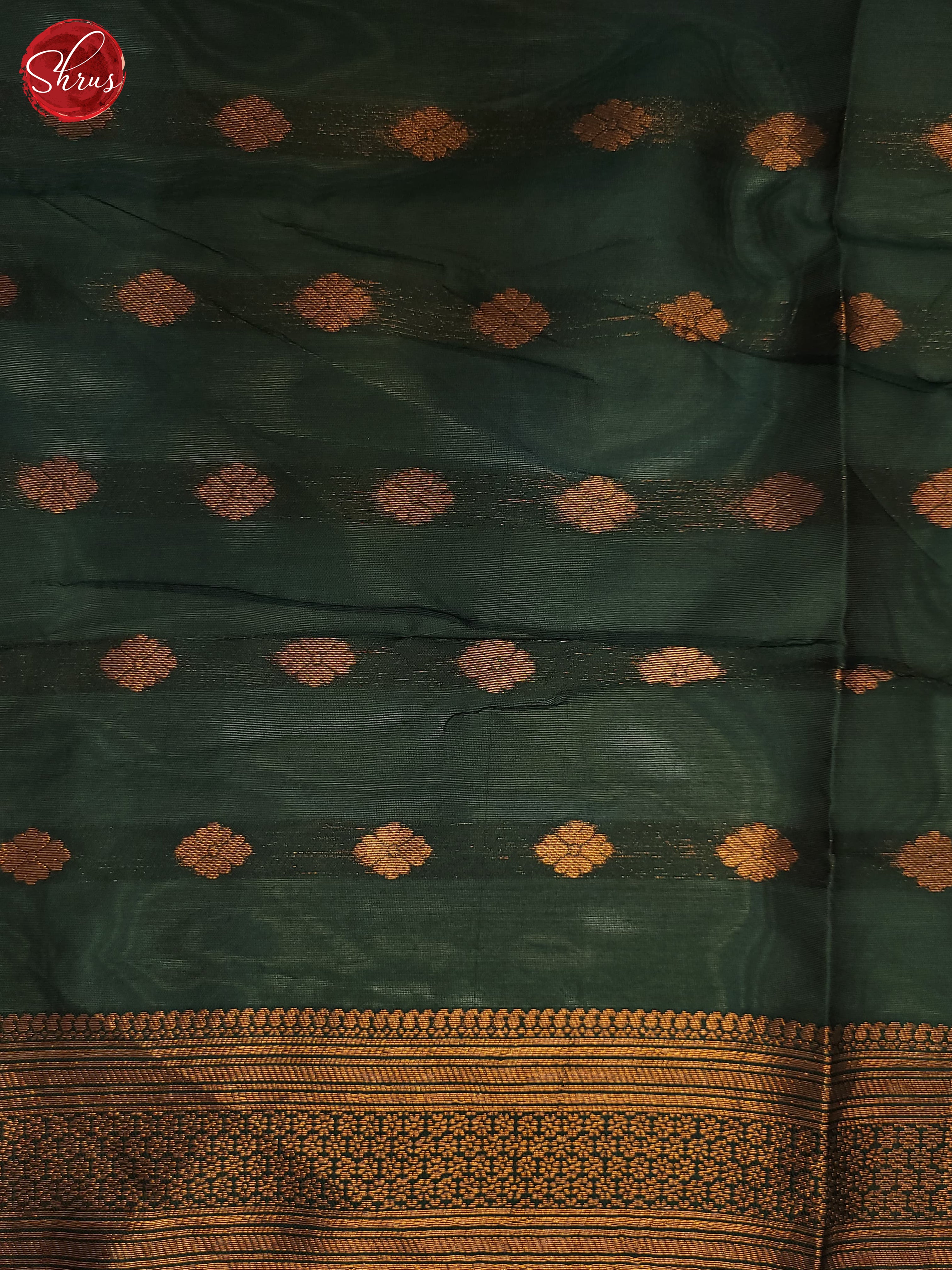 Madhulir Green & Green - Semi Softsilk Saree - Shop on ShrusEternity.com