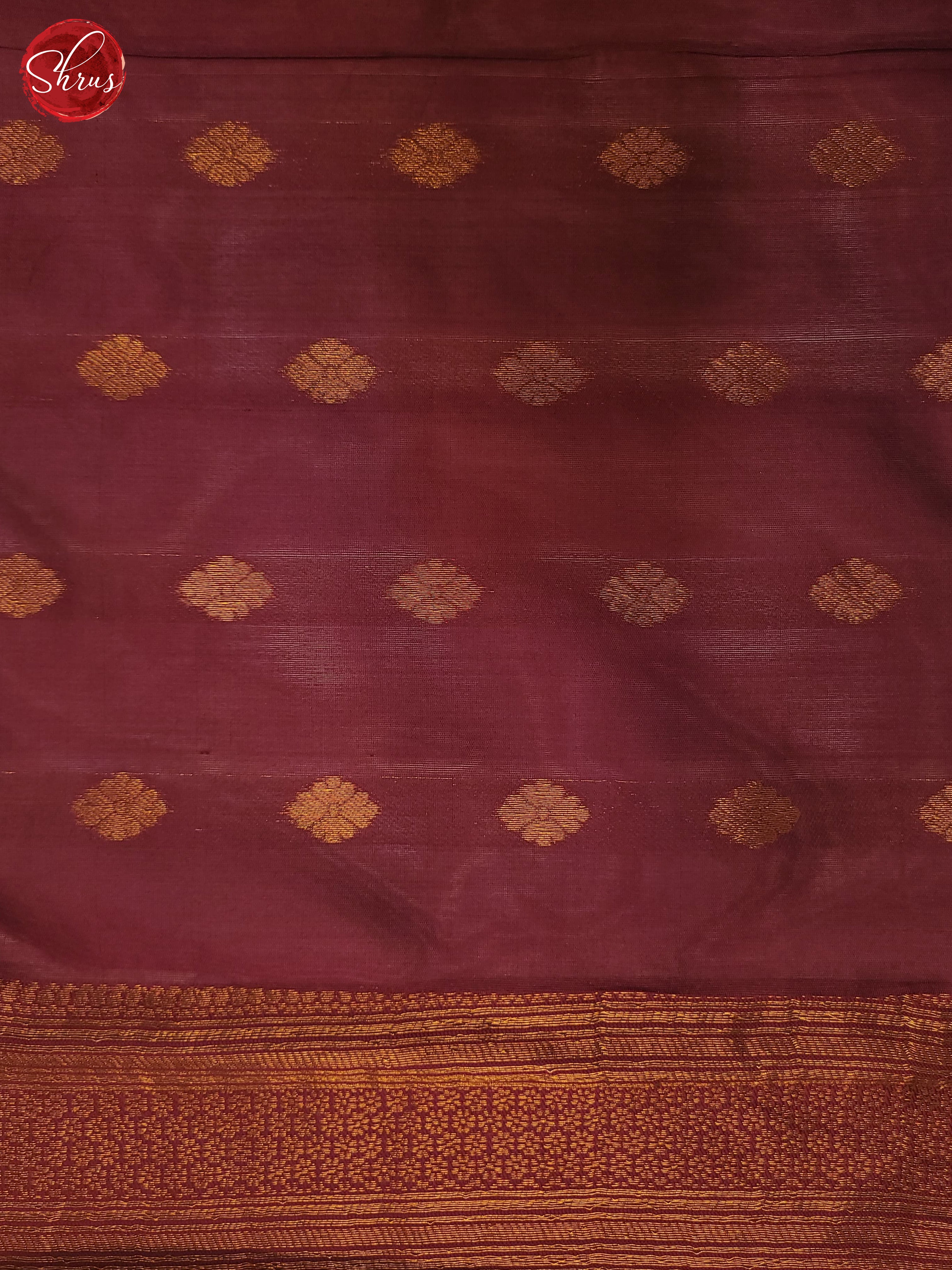 Green & Maroon- Semi Softsilk Saree - Shop on ShrusEternity.com