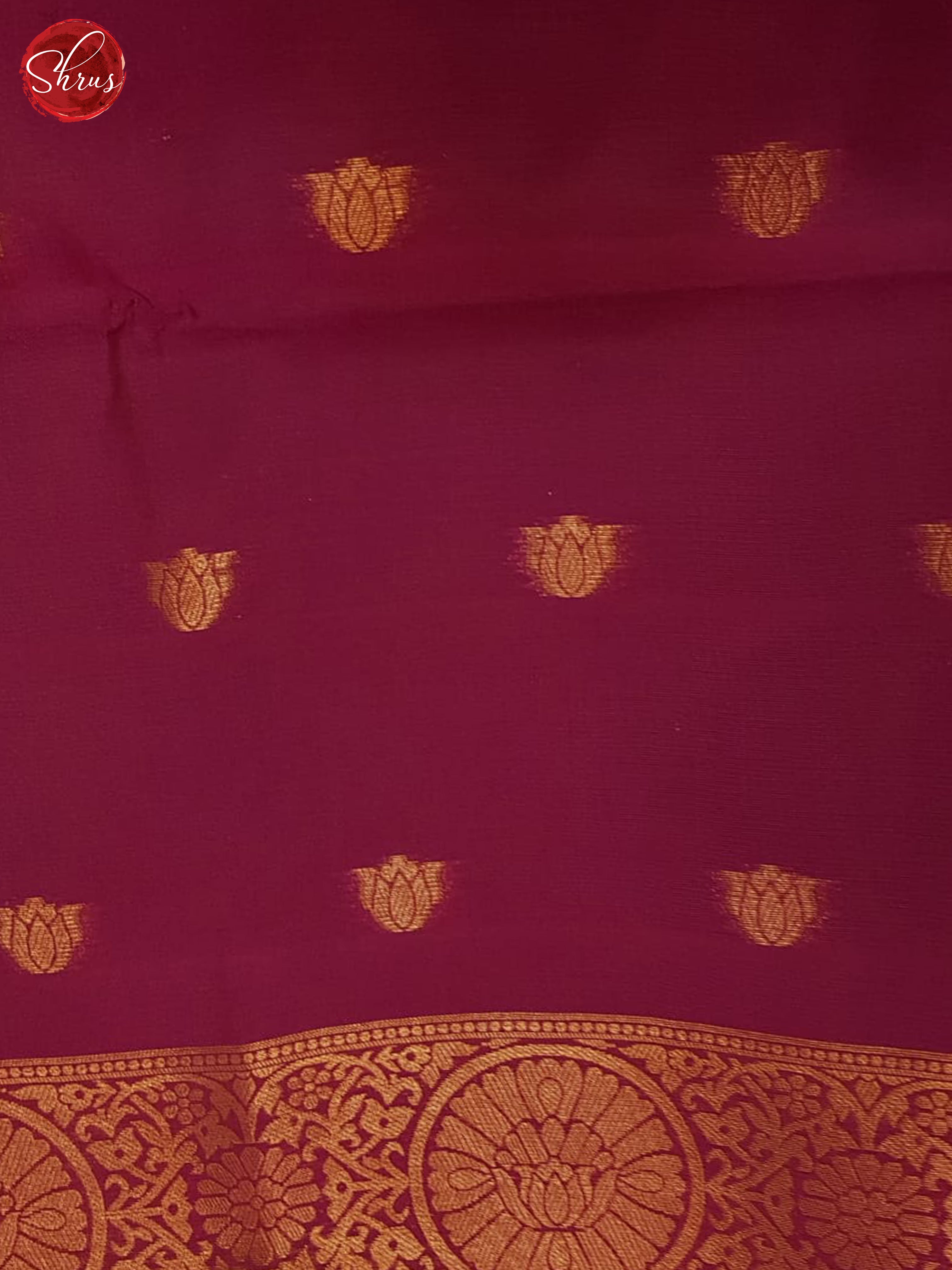 Blue & Majenta Pink - Semi Soft silk Saree - Shop on ShrusEternity.com