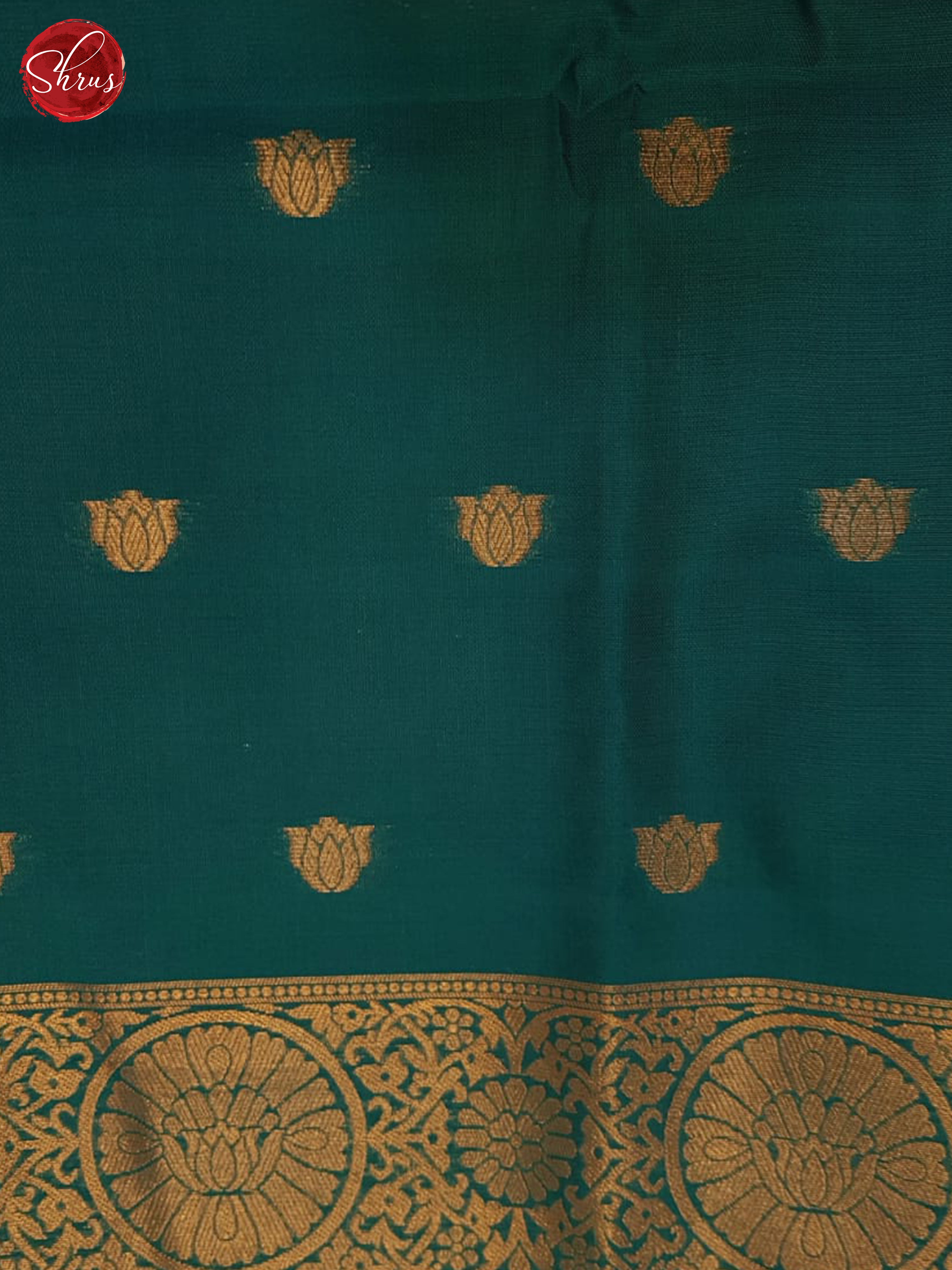 maroon and green - Semi Soft Silk Saree - Shop on ShrusEternity.com