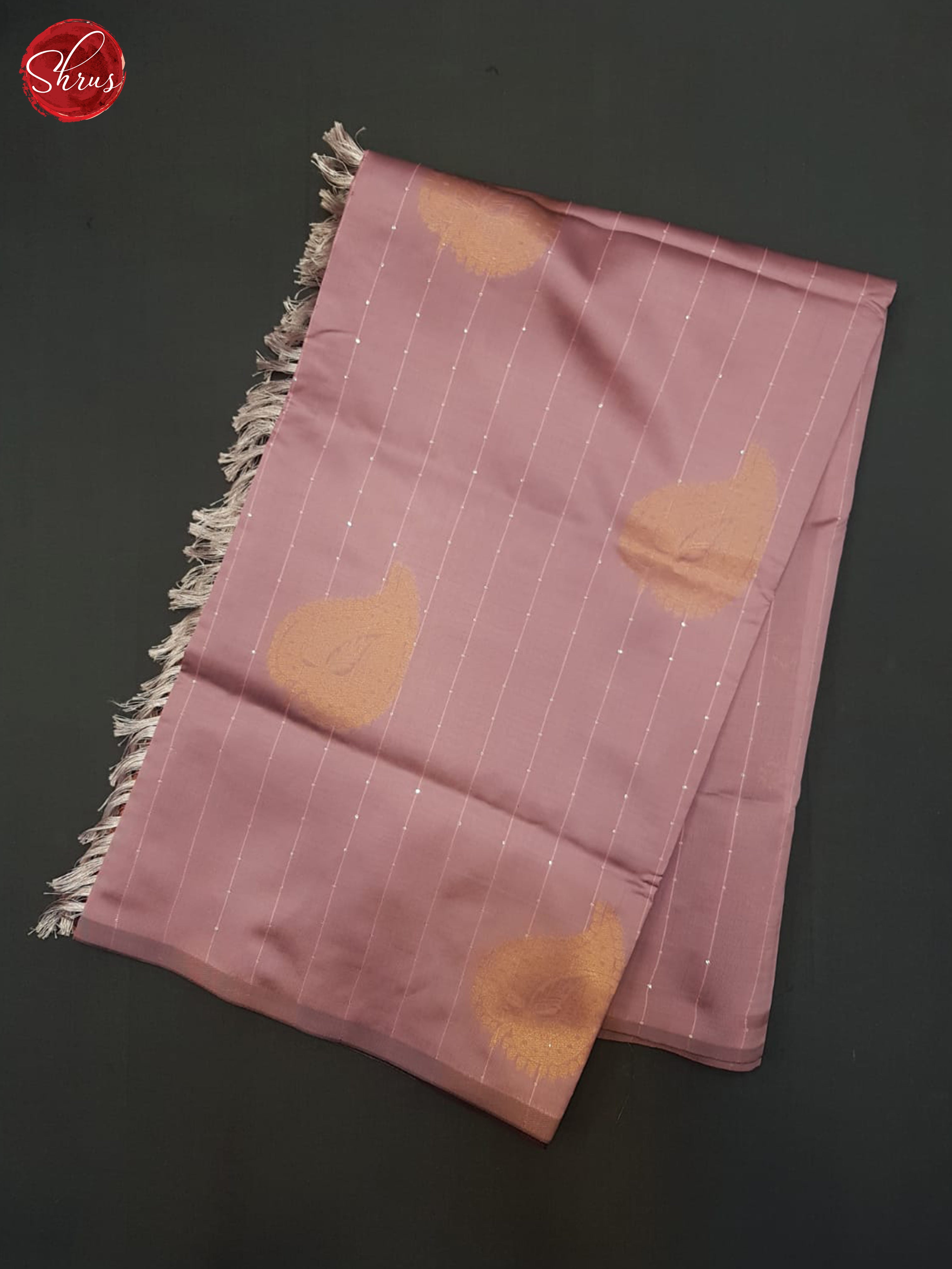 Onion Pink &  Wine - Semi Softsilk Saree - Shop on ShrusEternity.com