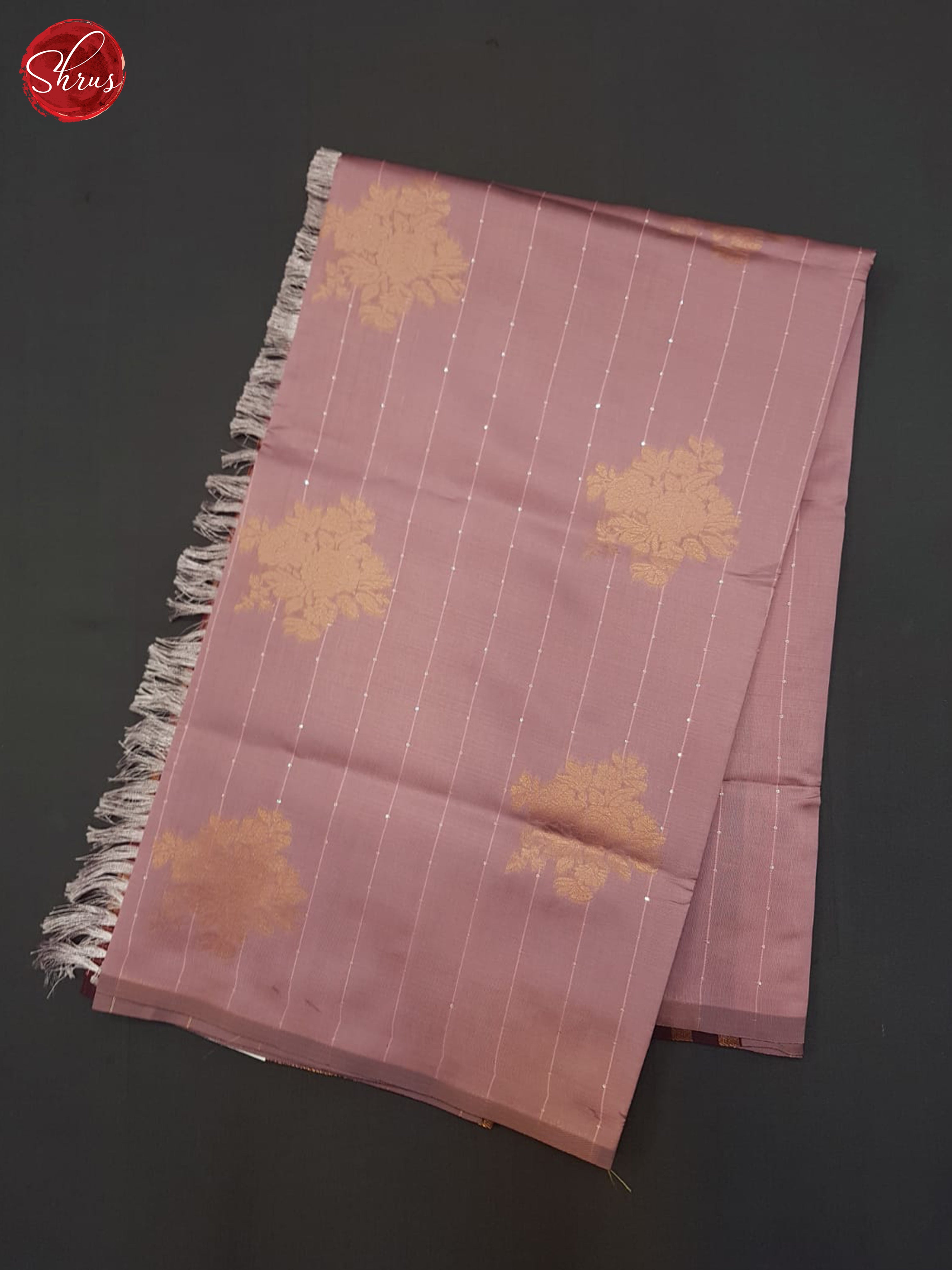 Onion Pink & WIne - Semi Softsilk Saree - Shop on ShrusEternity.com