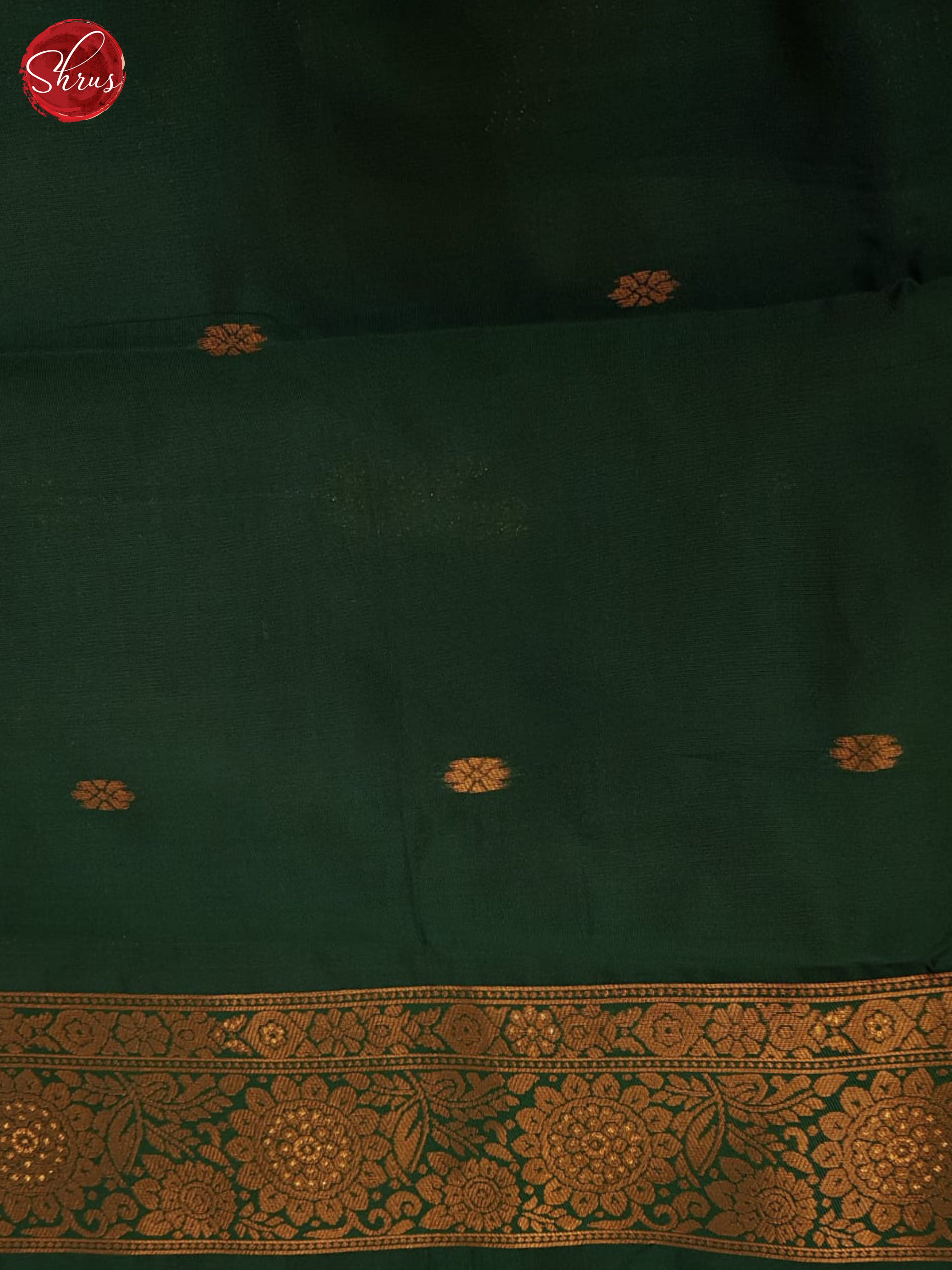 Araku Maroon And Green-Semi kanchipuram saree - Shop on ShrusEternity.com