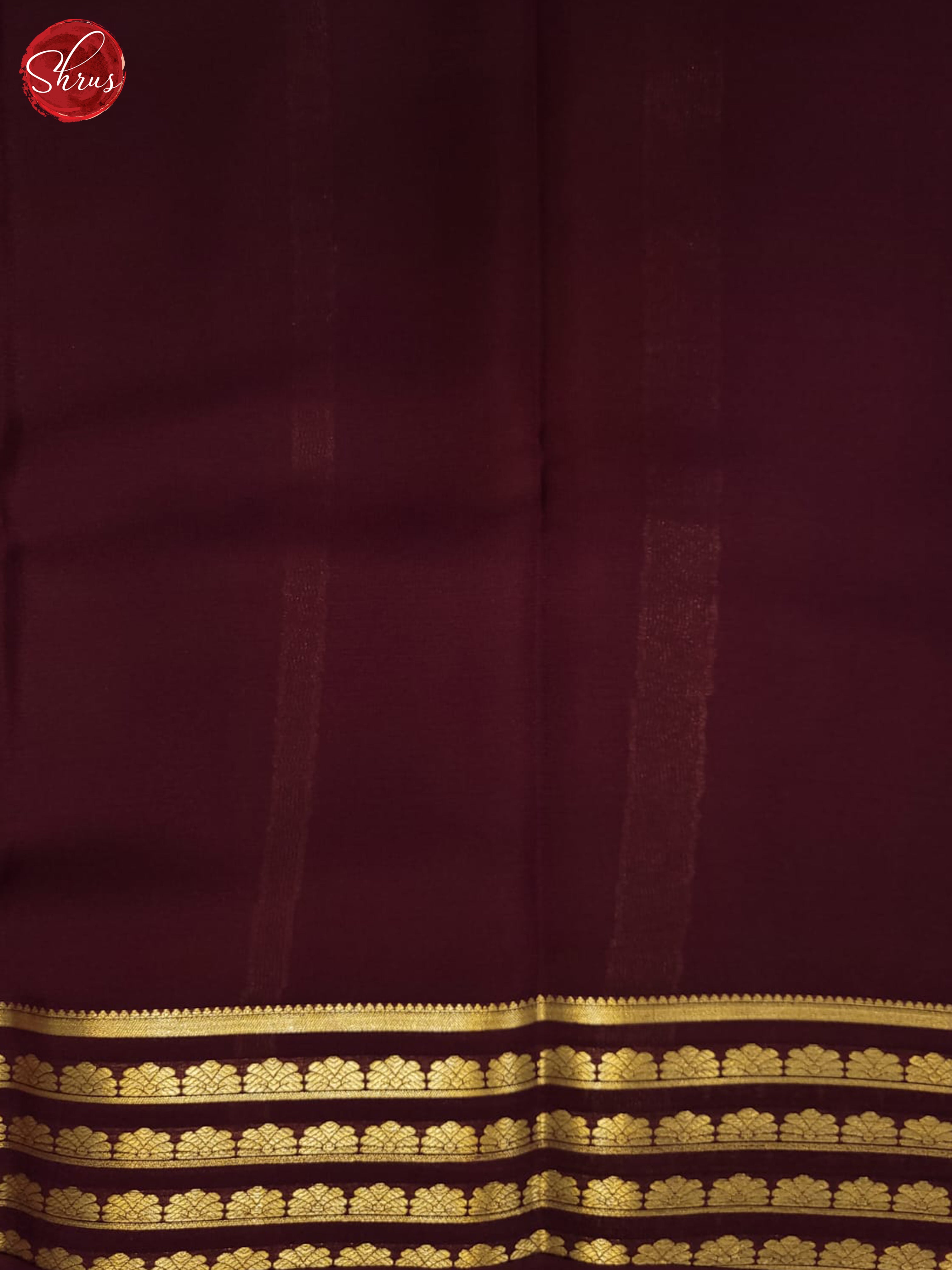 dusty pink and wine-Mysore silk - Shop on ShrusEternity.com