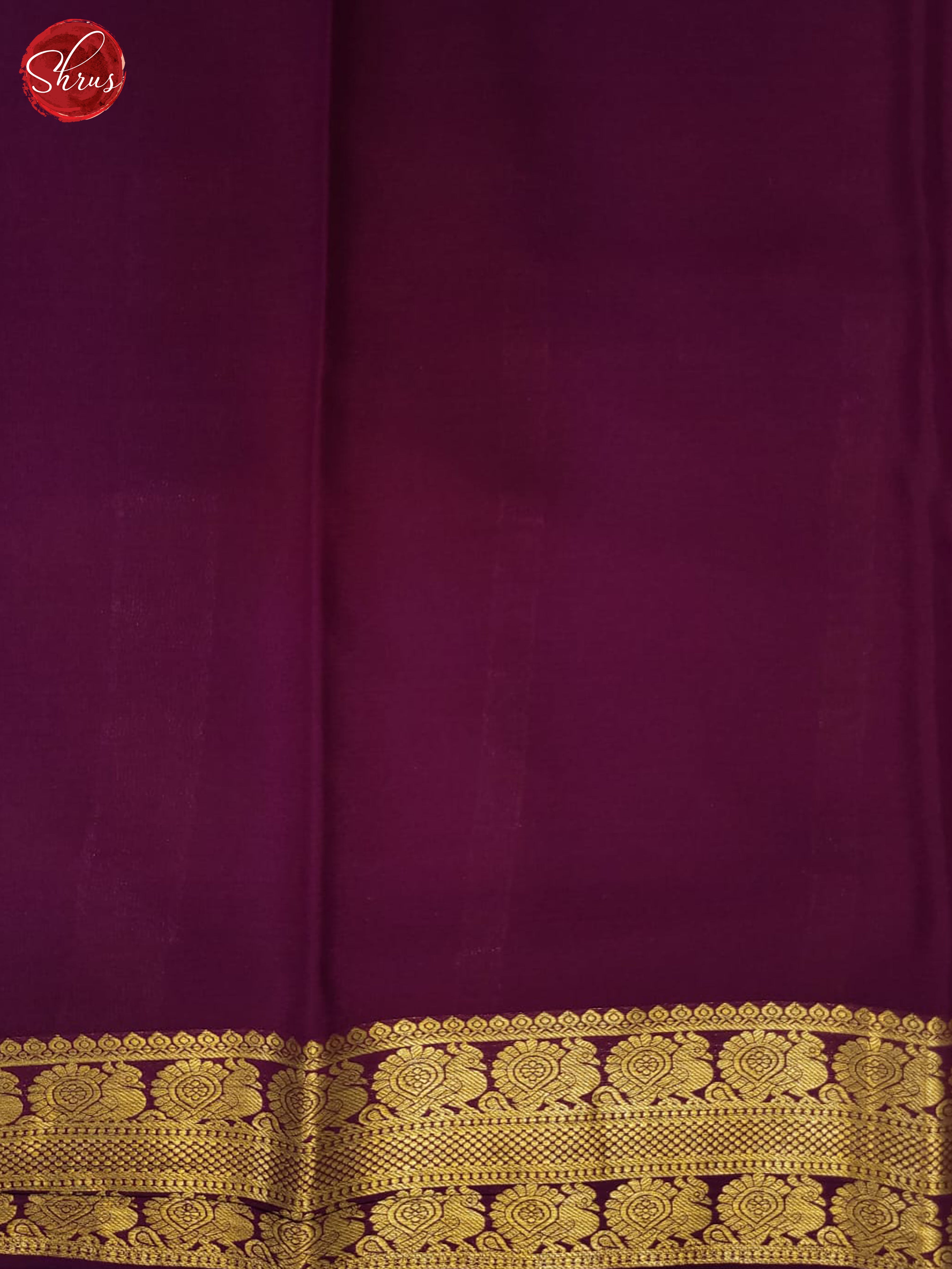 Green and vadamalli- Mysore Silk Saree - Shop on ShrusEternity.com