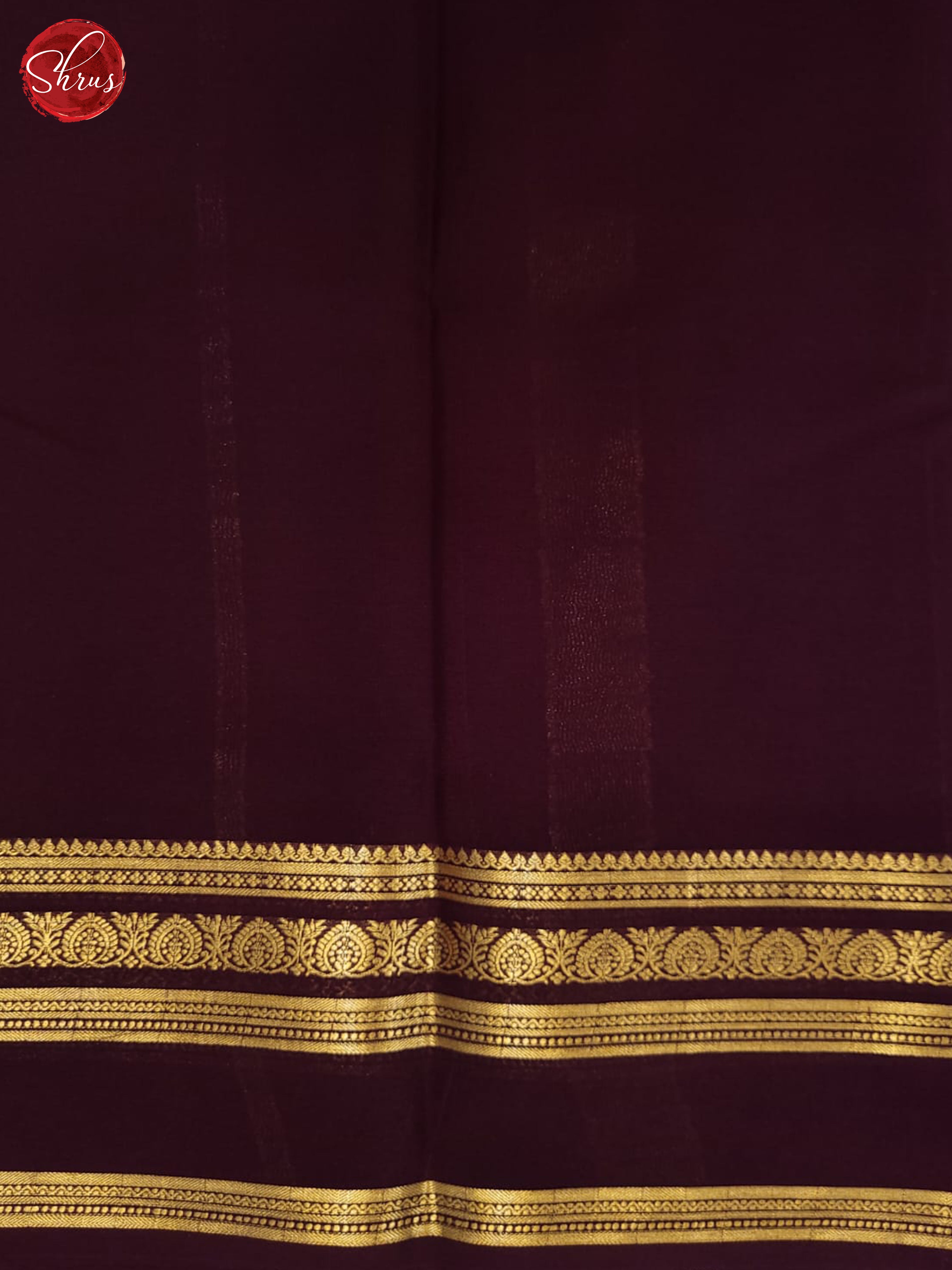 pink and wine- Mysore Silk Saree - Shop on ShrusEternity.com