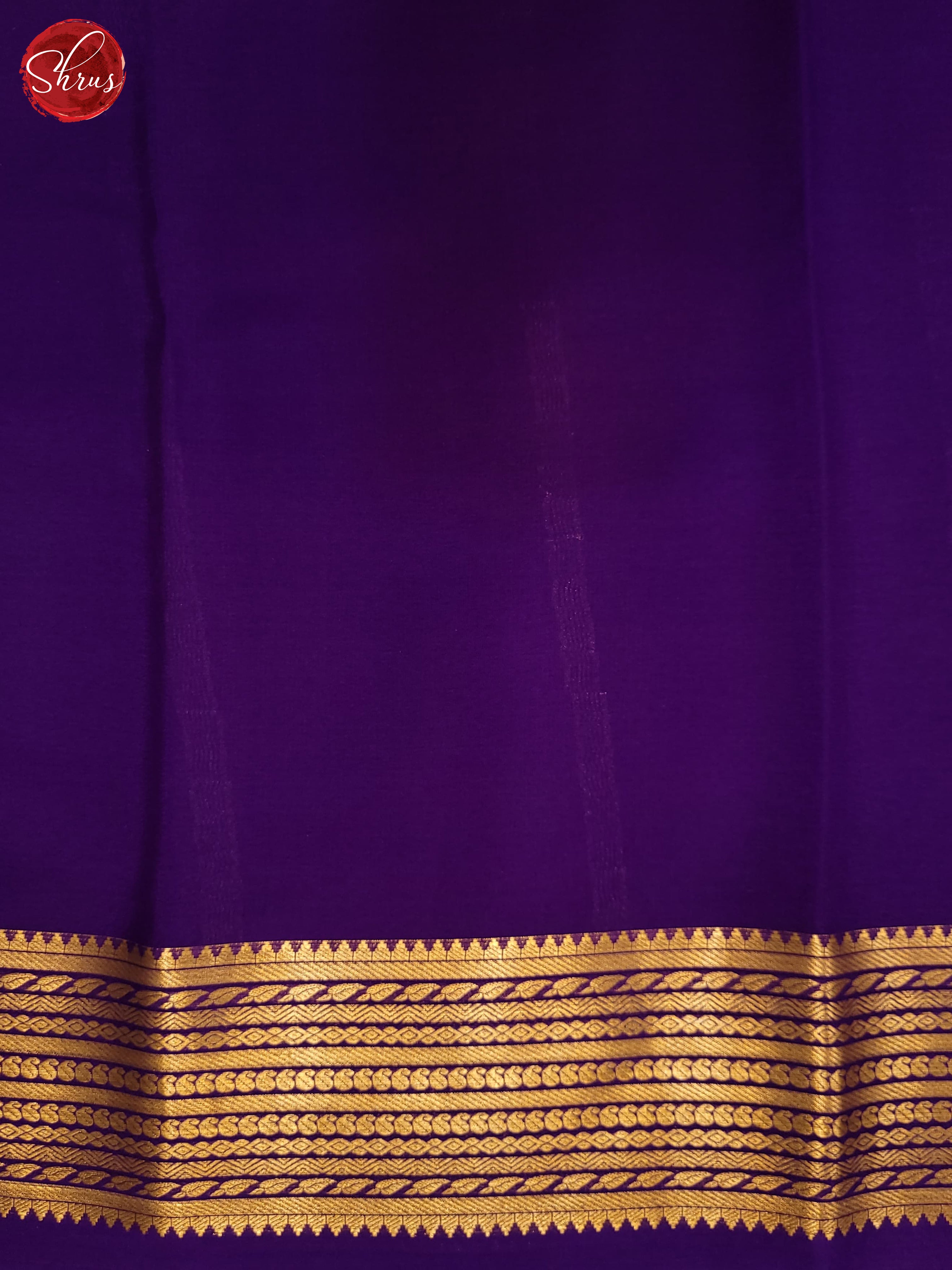 Green & Purple- Mysore Silk Saree - Shop on ShrusEternity.com